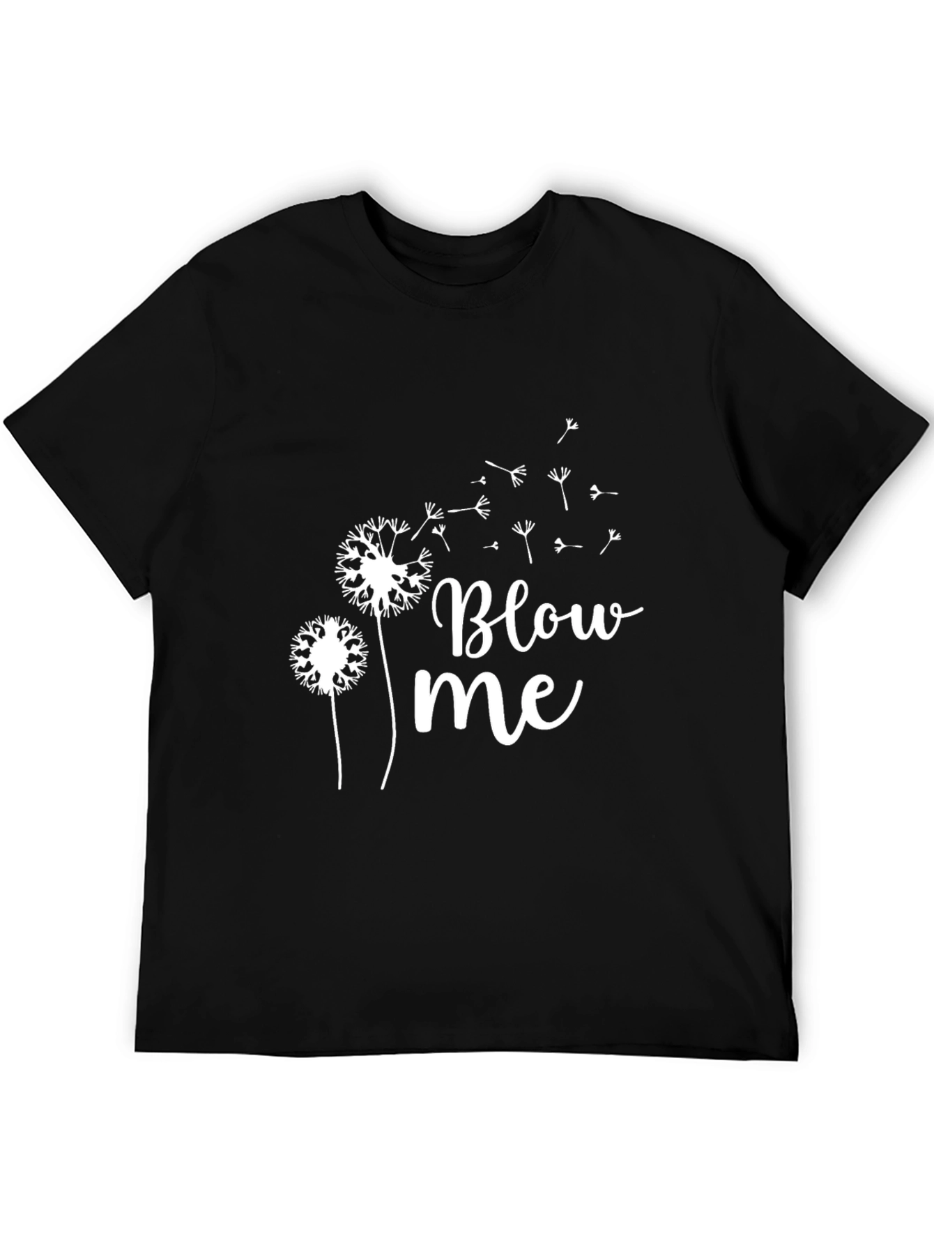 Blow Me Dandelion Graphic T-Shirt