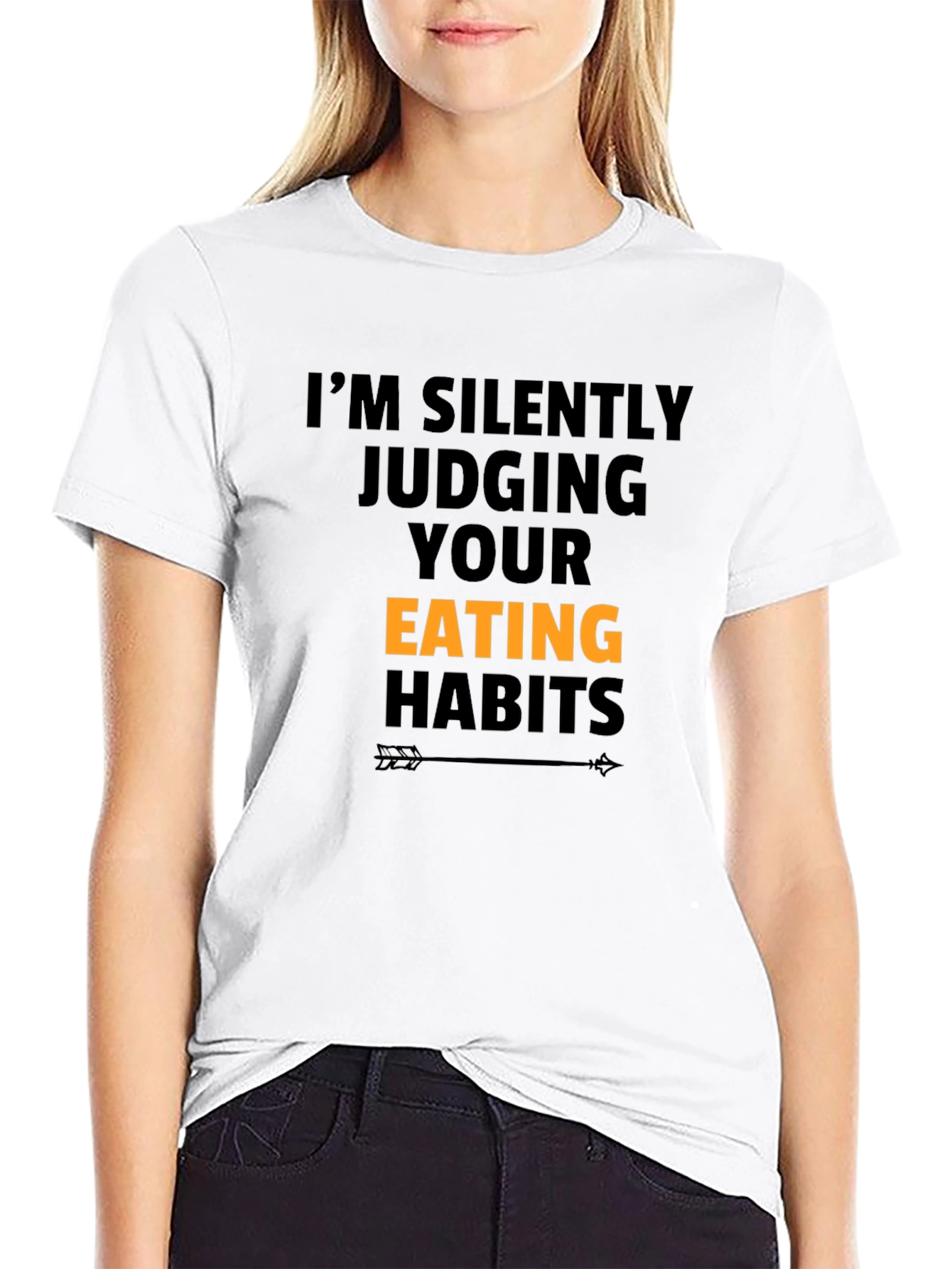 Funny Judging Eating Habits Graphic T-Shirt