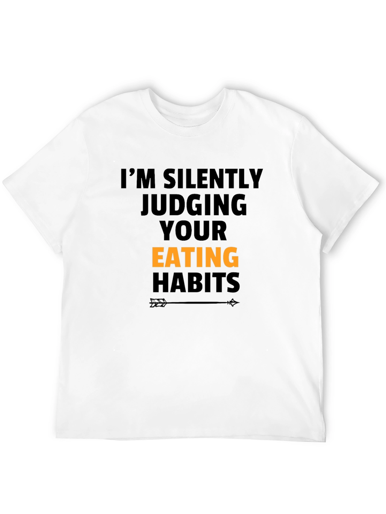 Funny Judging Eating Habits Graphic T-Shirt