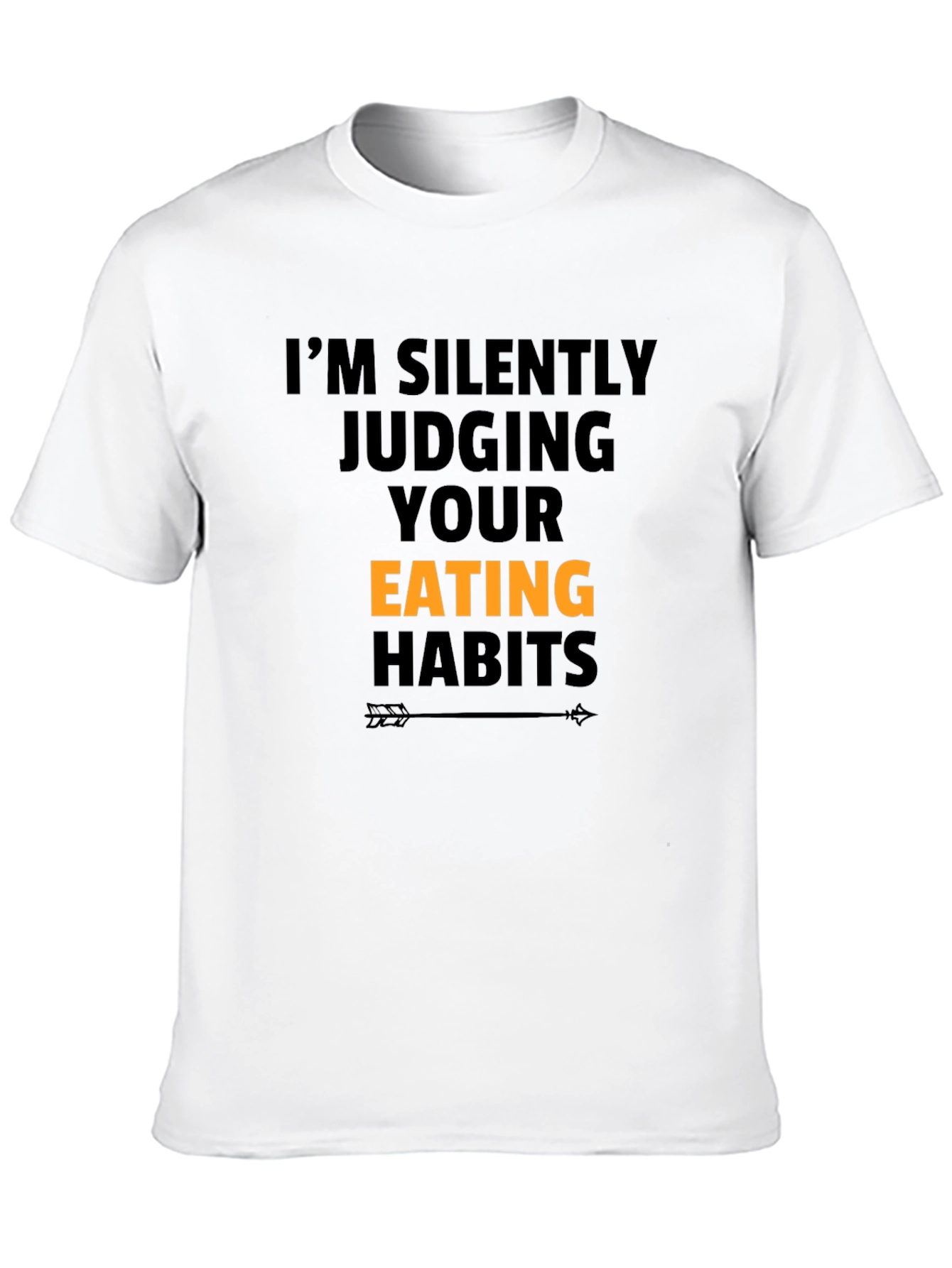 Funny Judging Eating Habits Graphic T-Shirt