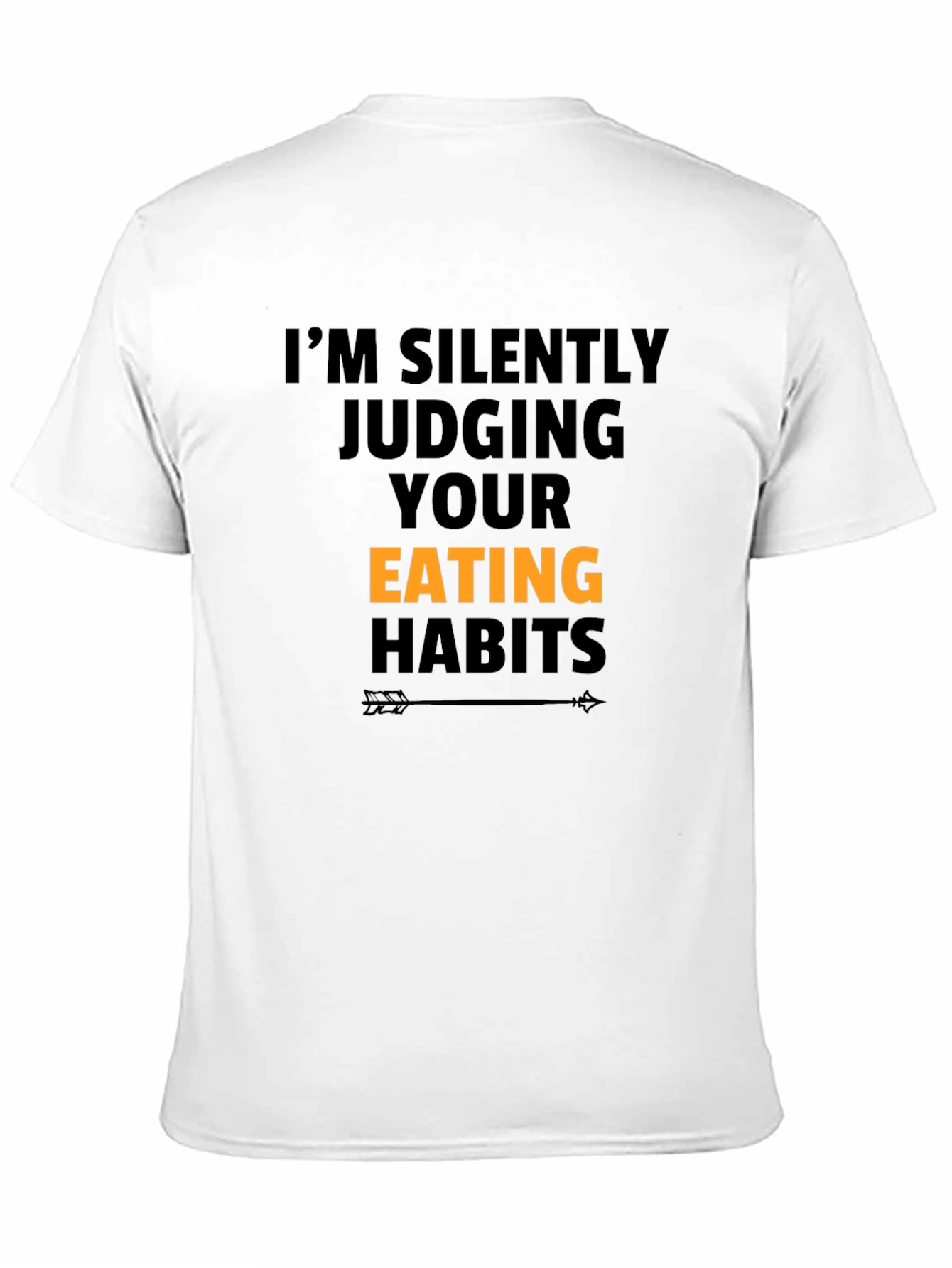 Funny Judging Eating Habits Graphic T-Shirt