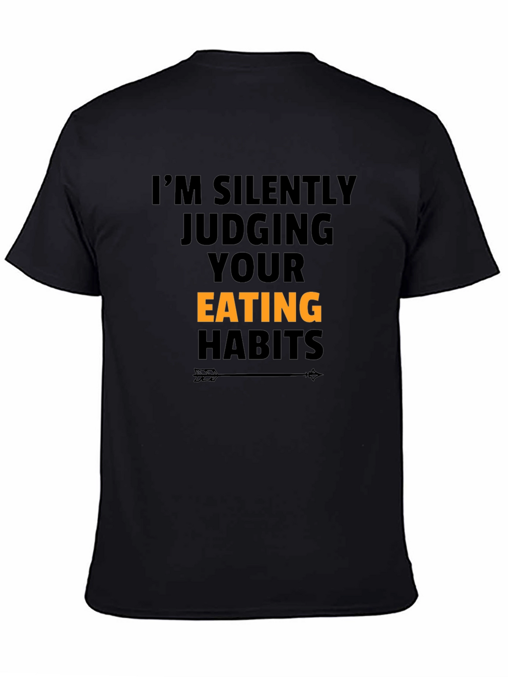 Funny Judging Eating Habits Graphic T-Shirt