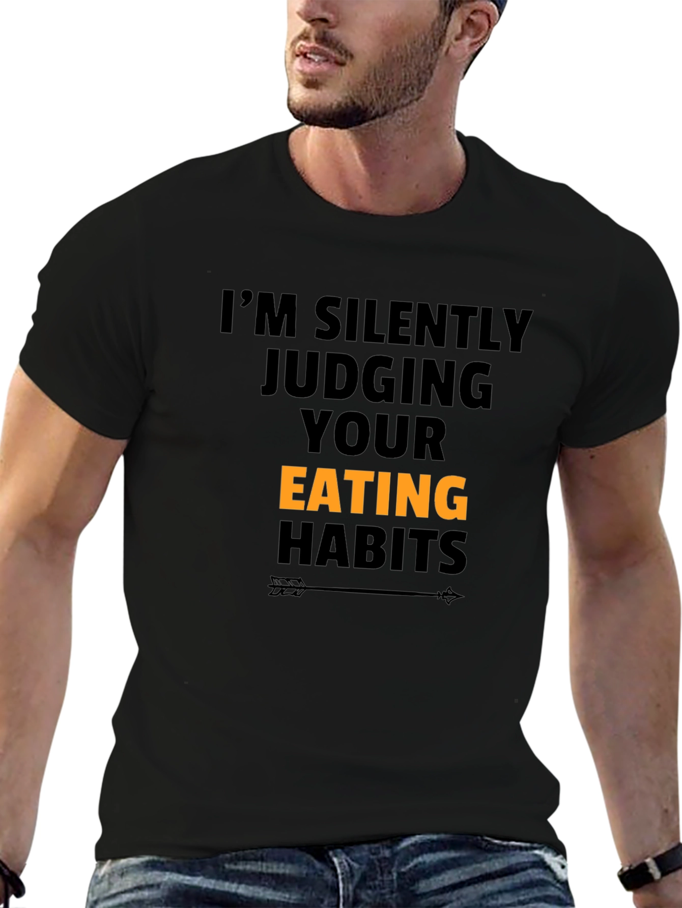 Funny Judging Eating Habits Graphic T-Shirt