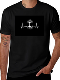 Tree of Life Heartbeat Graphic T-Shirt