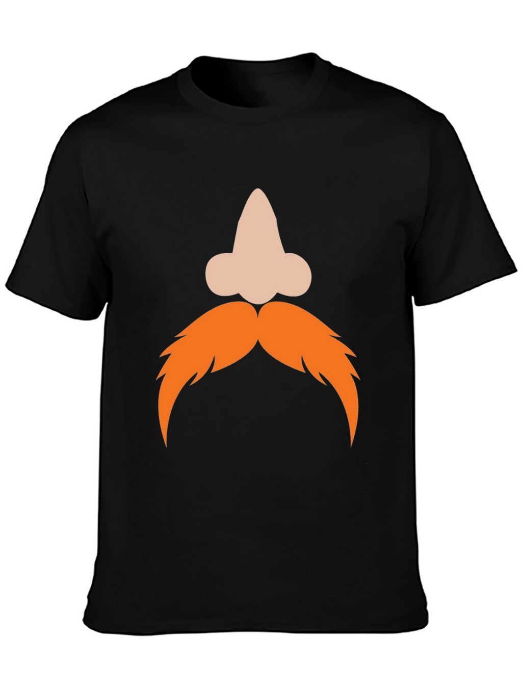 Funny Nose and Mustache Graphic Tee