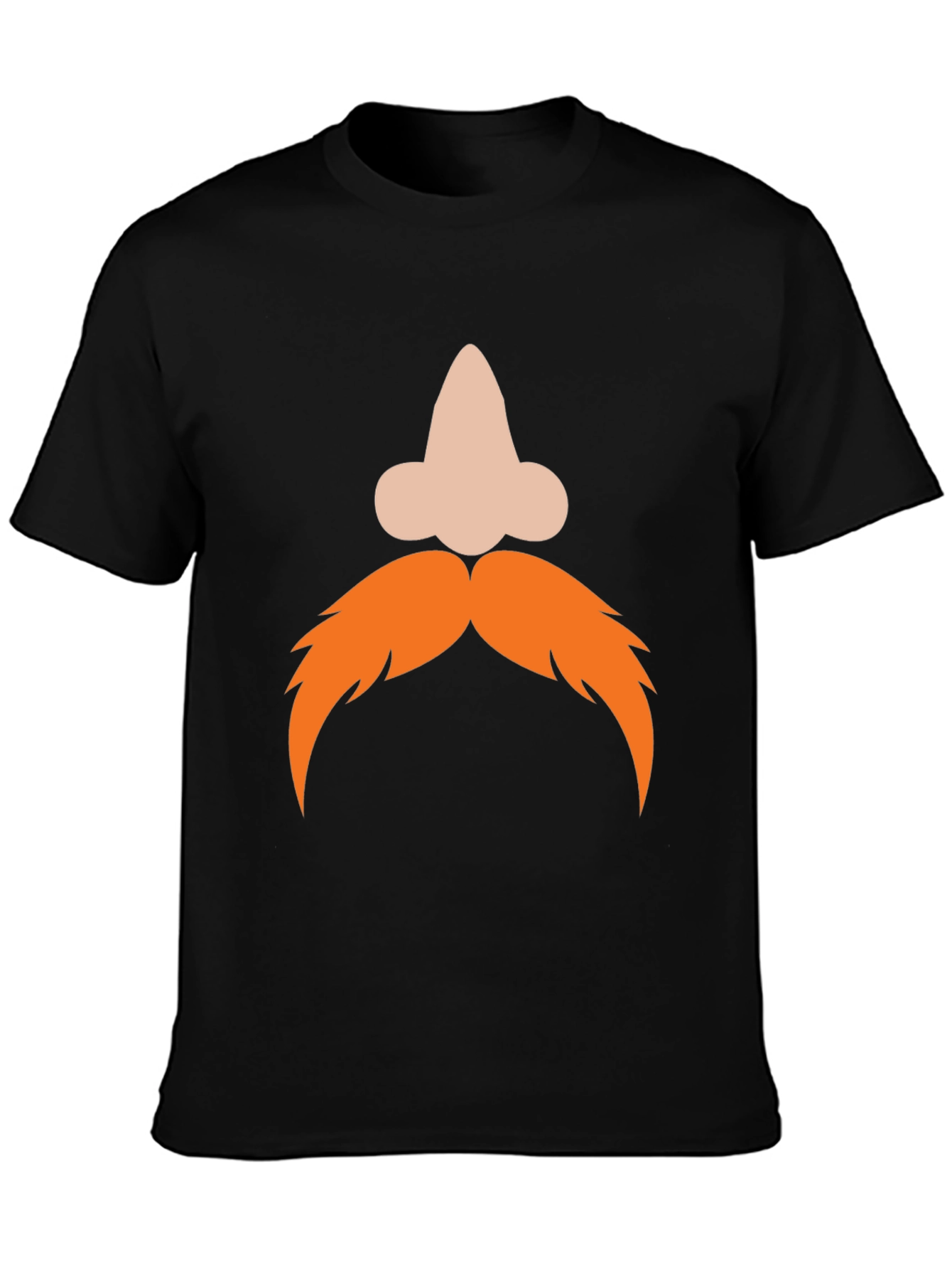 Funny Nose and Mustache Graphic Tee