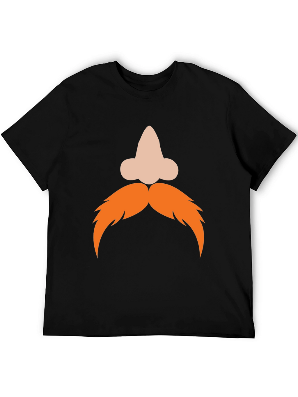 Funny Nose and Mustache Graphic Tee