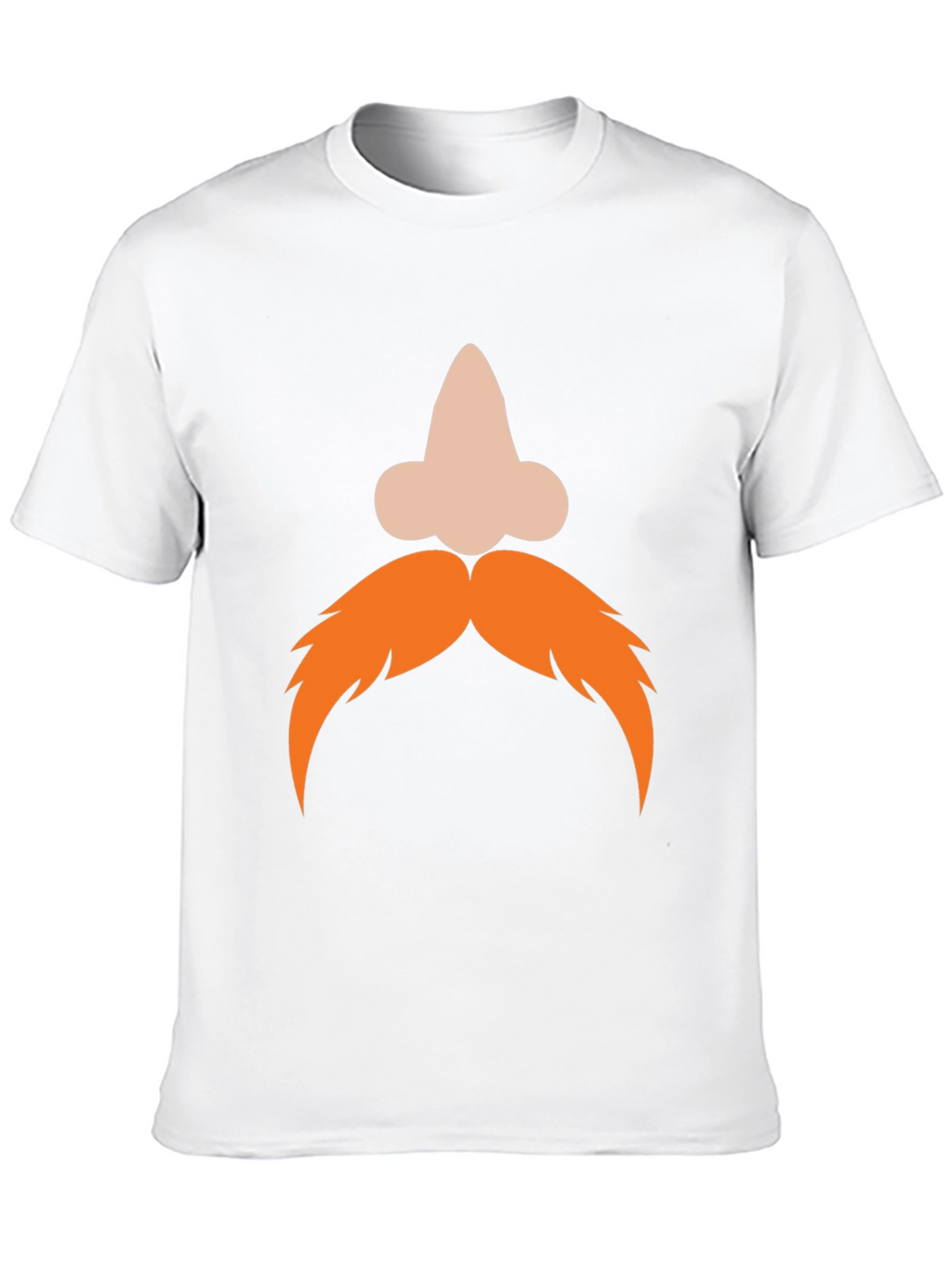 Funny Nose and Mustache Graphic Tee