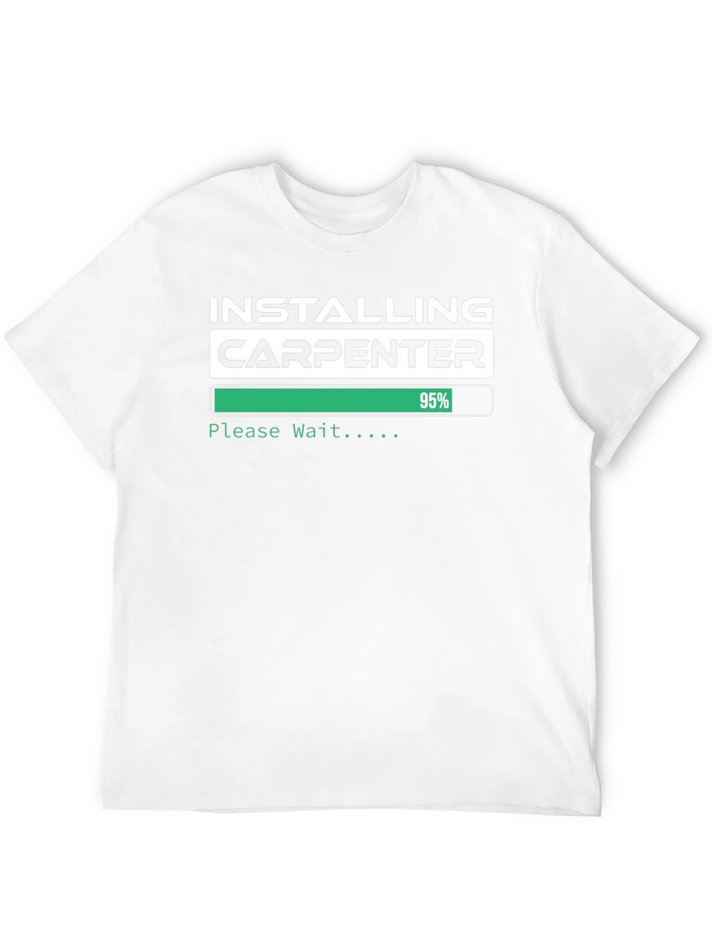 Installing Carpenter T-Shirt - Funny Construction Worker Tee