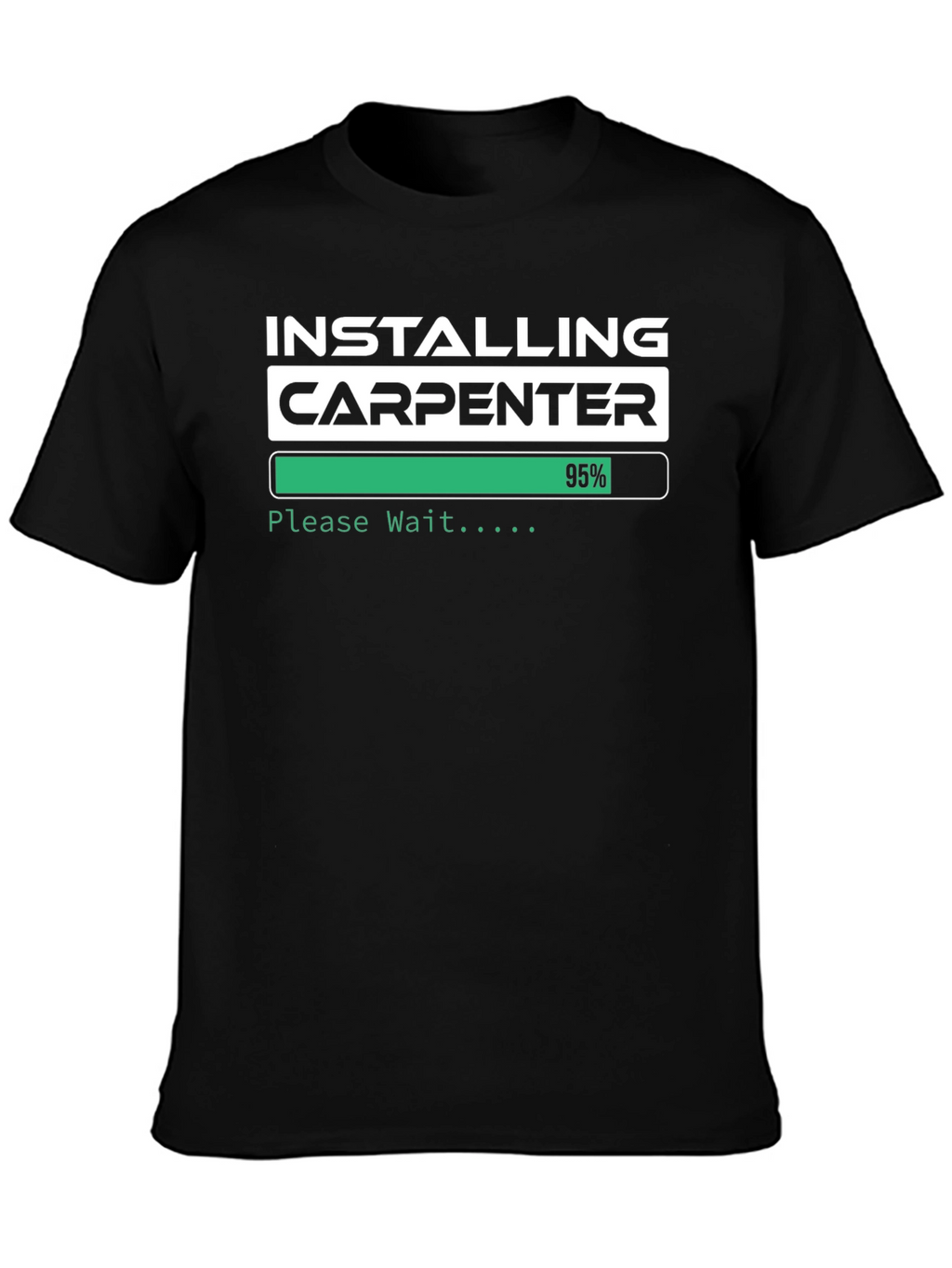 Installing Carpenter T-Shirt - Funny Construction Worker Tee