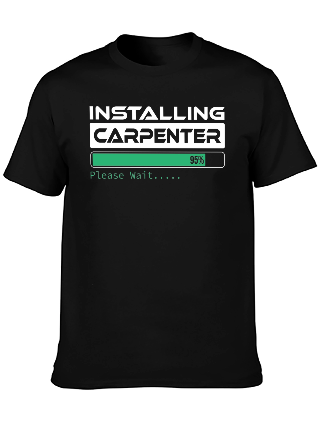 Installing Carpenter T-Shirt - Funny Construction Worker Tee