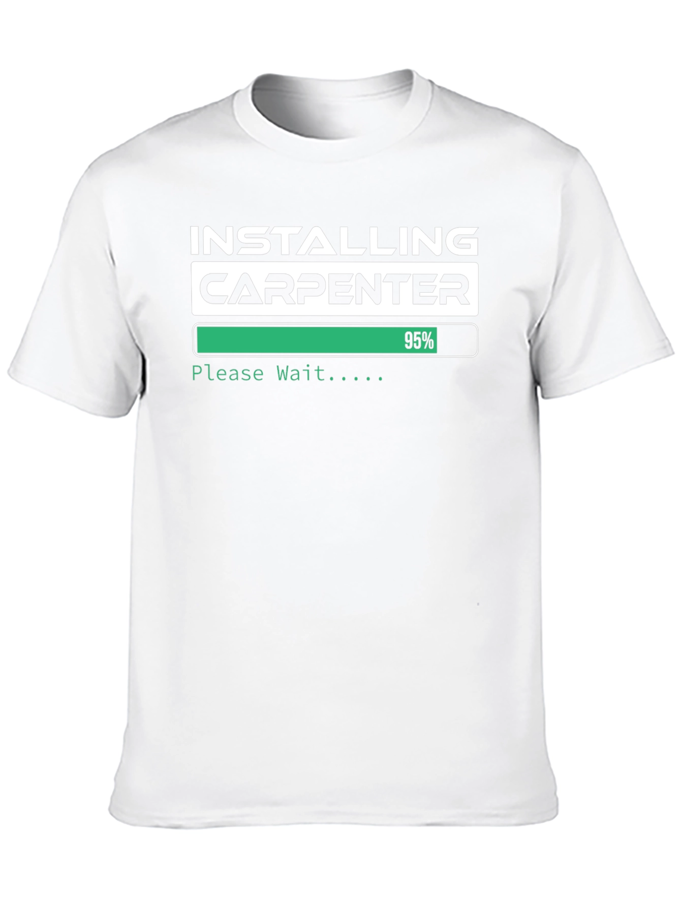 Installing Carpenter T-Shirt - Funny Construction Worker Tee