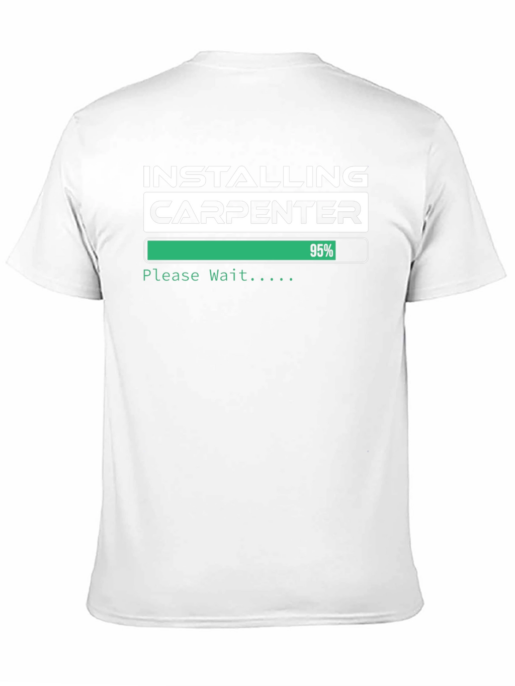 Installing Carpenter T-Shirt - Funny Construction Worker Tee