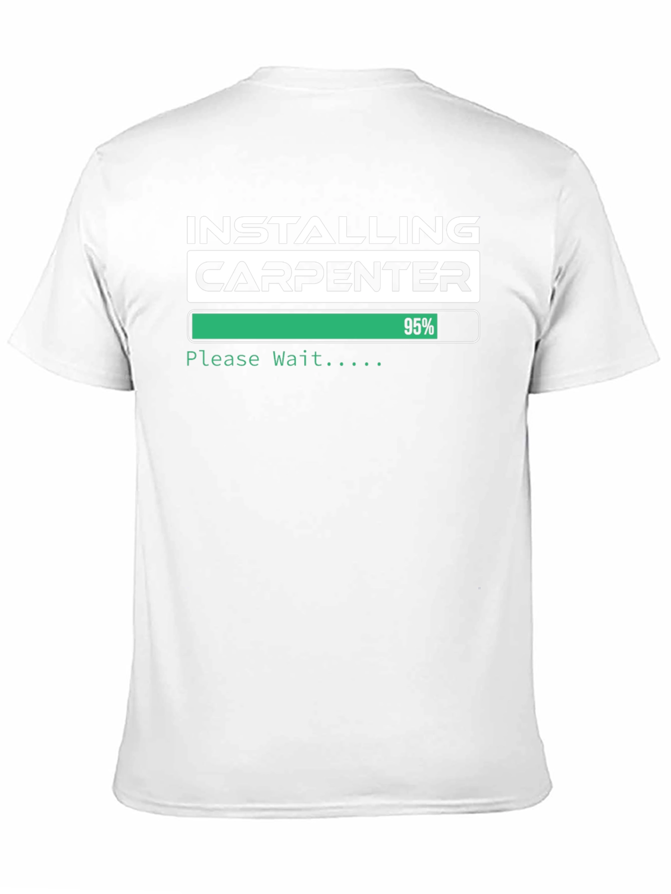 Installing Carpenter T-Shirt - Funny Construction Worker Tee
