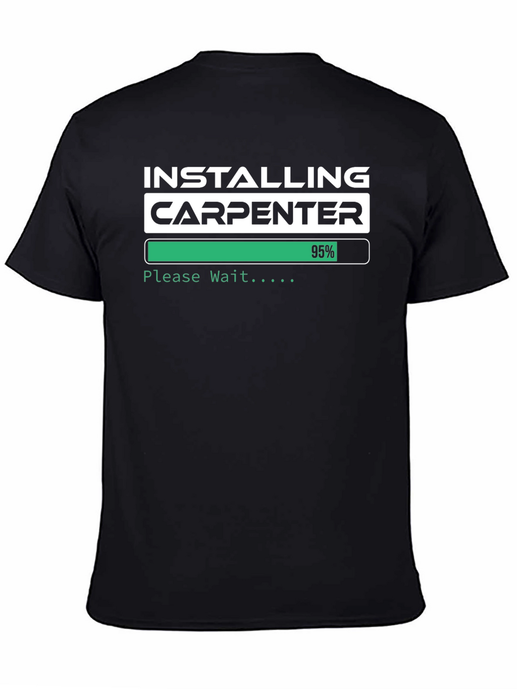 Installing Carpenter T-Shirt - Funny Construction Worker Tee