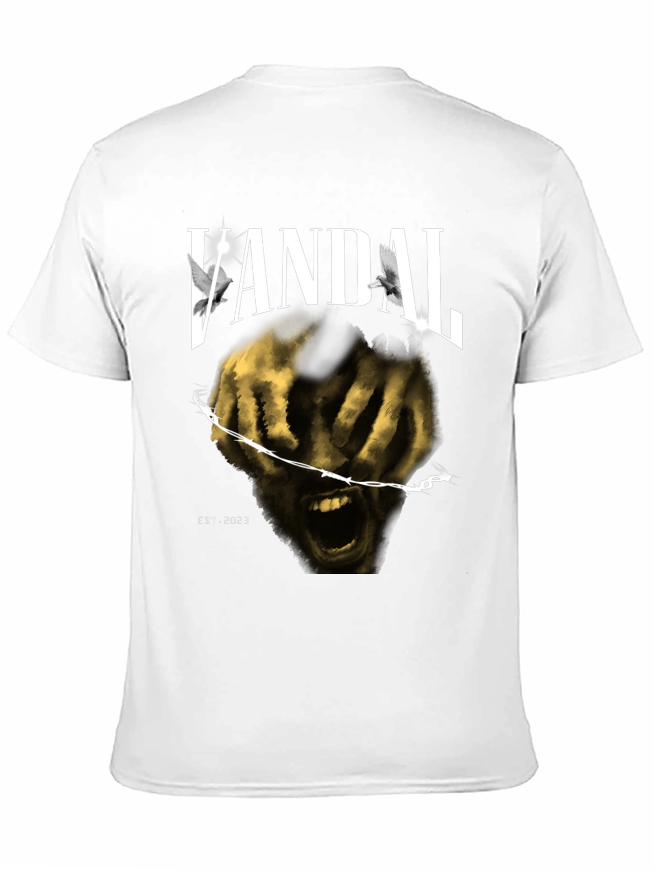 Vandal Graphic T-Shirt - Dark & Edgy Design