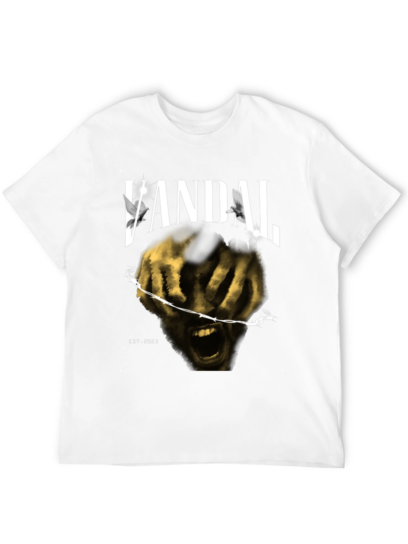 Vandal Graphic T-Shirt - Dark & Edgy Design