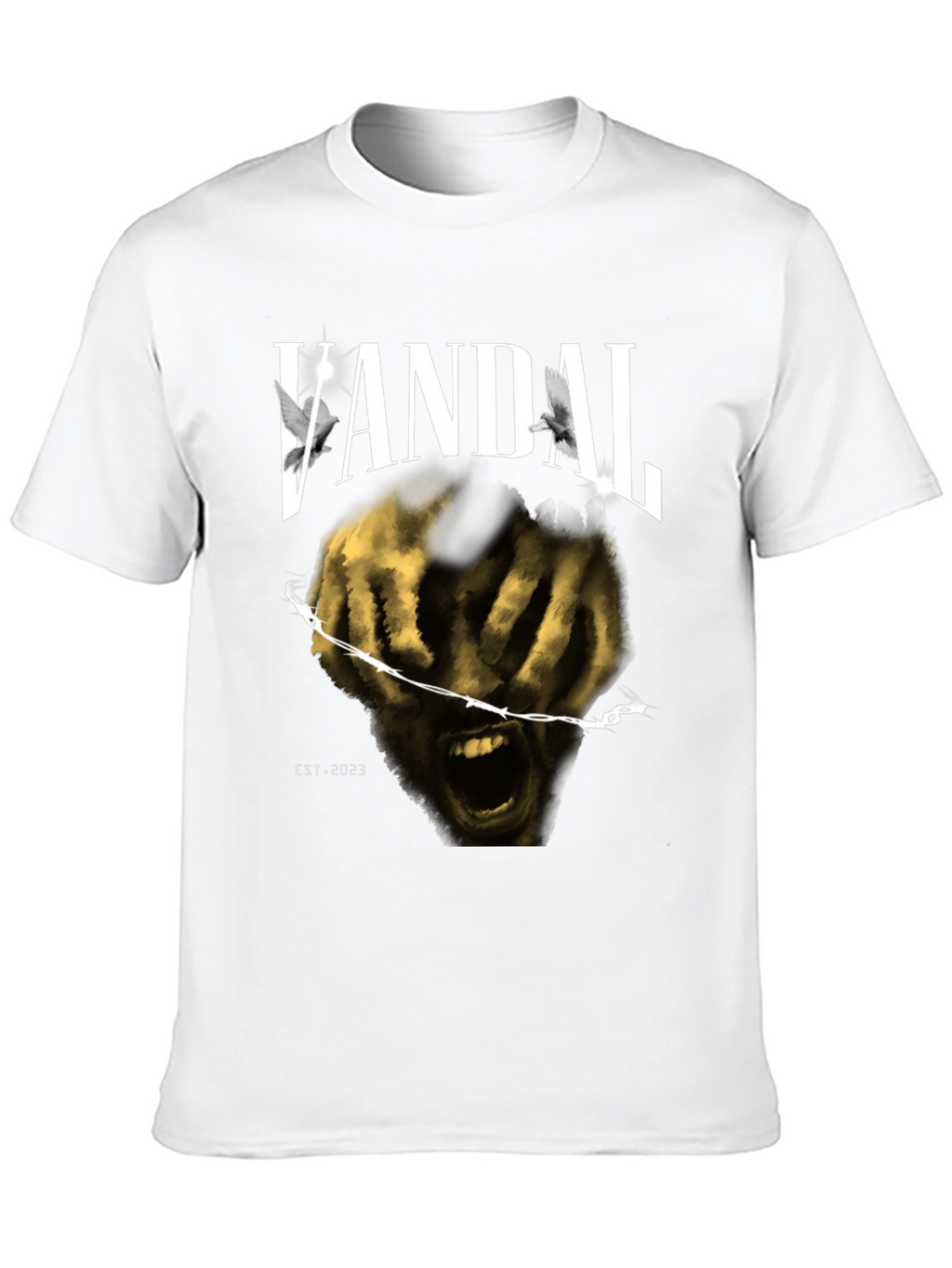 Vandal Graphic T-Shirt - Dark & Edgy Design