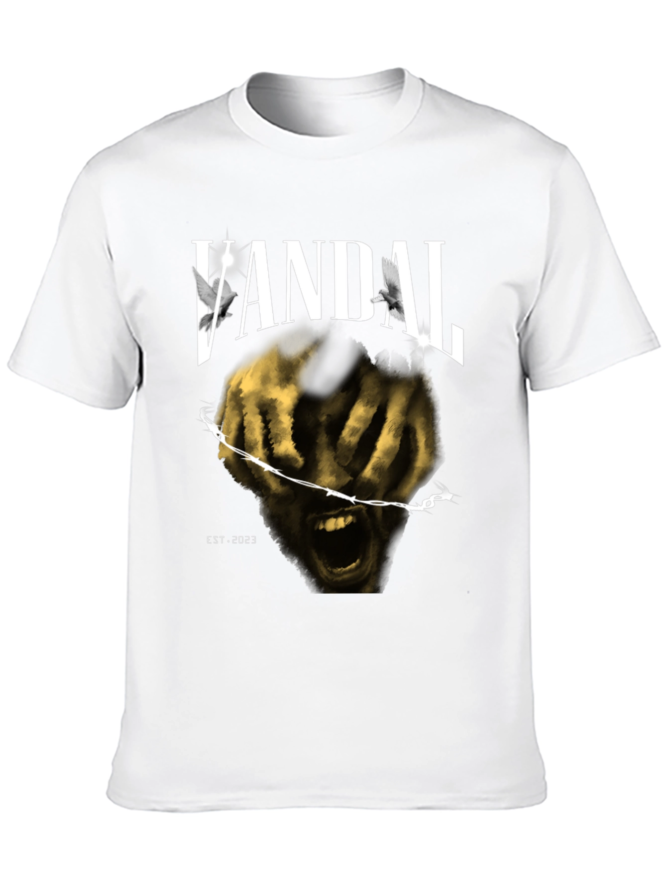 Vandal Graphic T-Shirt - Dark & Edgy Design
