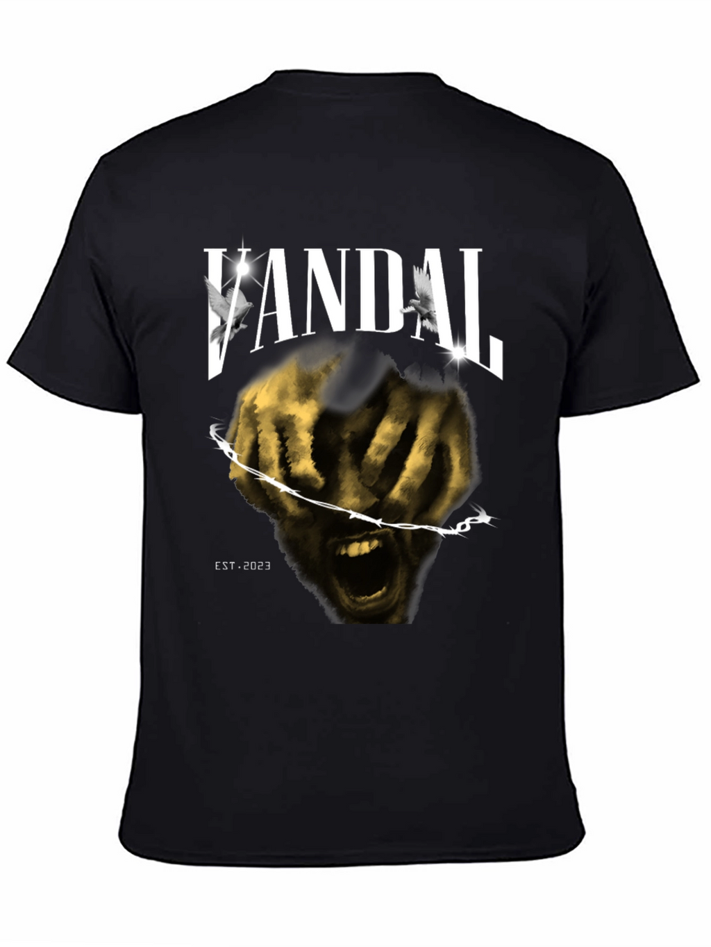 Vandal Graphic T-Shirt - Dark & Edgy Design