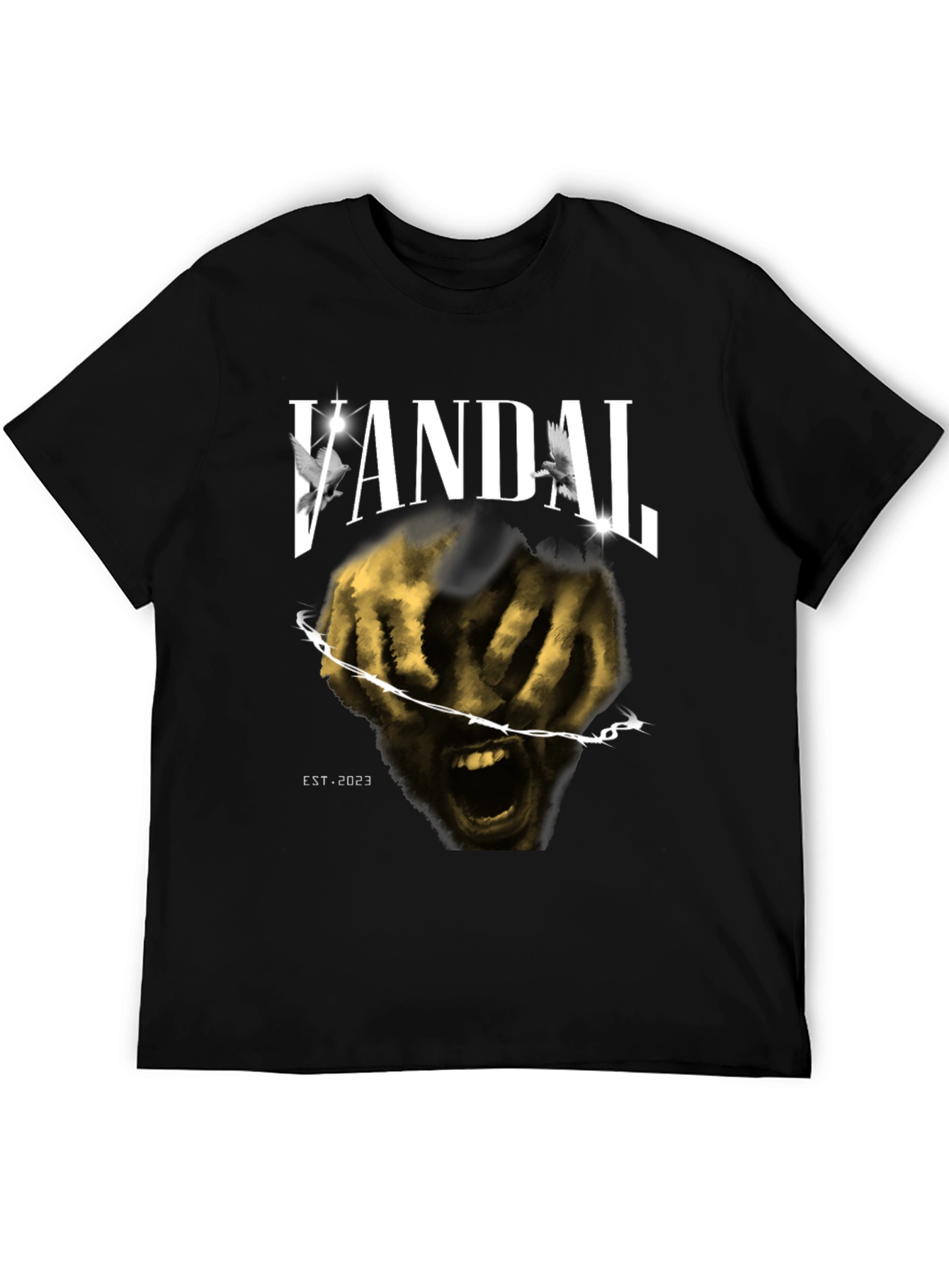 Vandal Graphic T-Shirt - Dark & Edgy Design