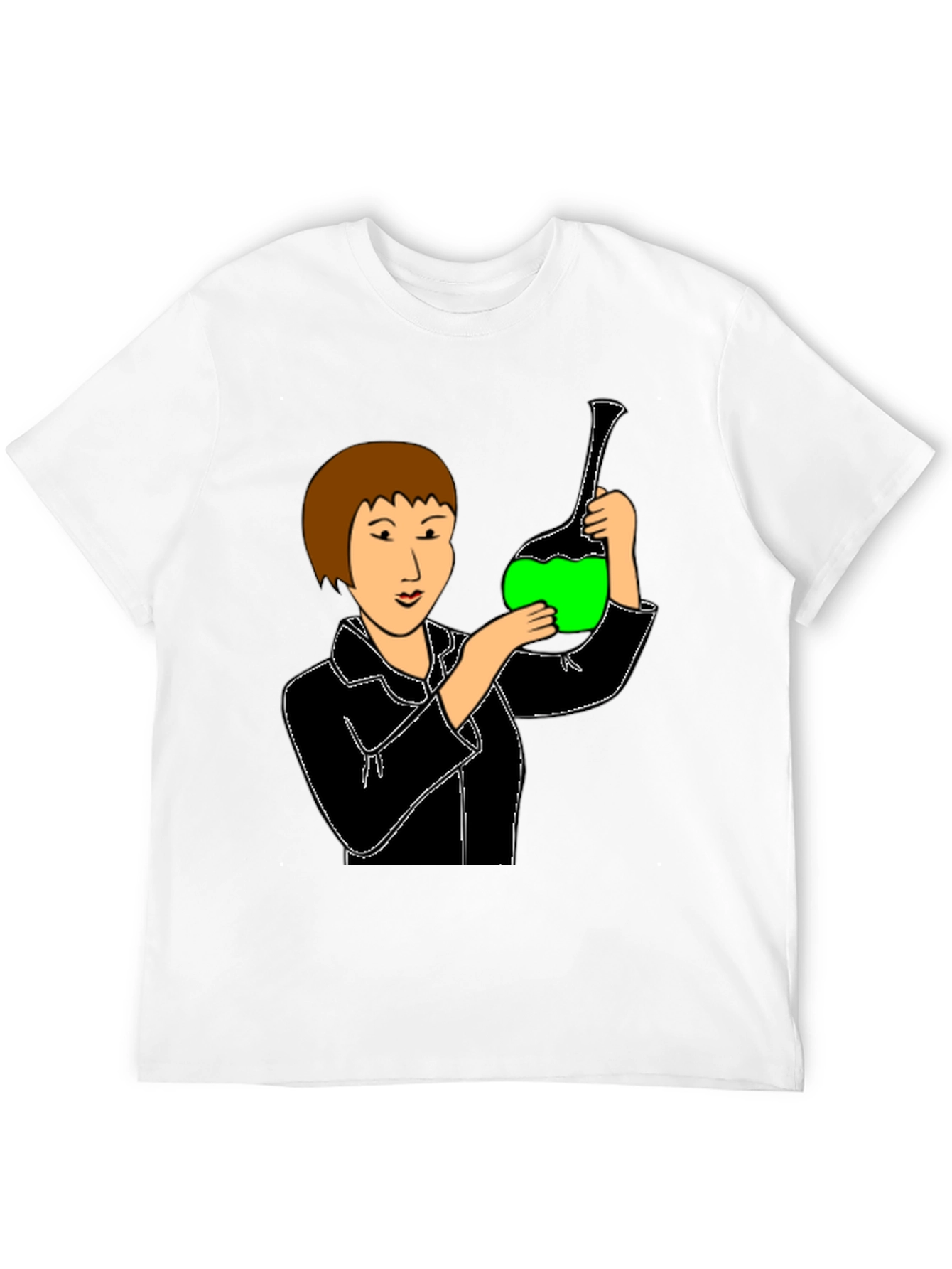 Scientist Graphic T-Shirt - Unisex Black Tee