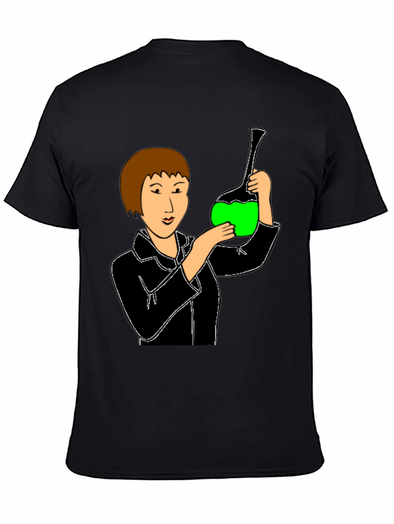 Scientist Graphic T-Shirt - Unisex Black Tee