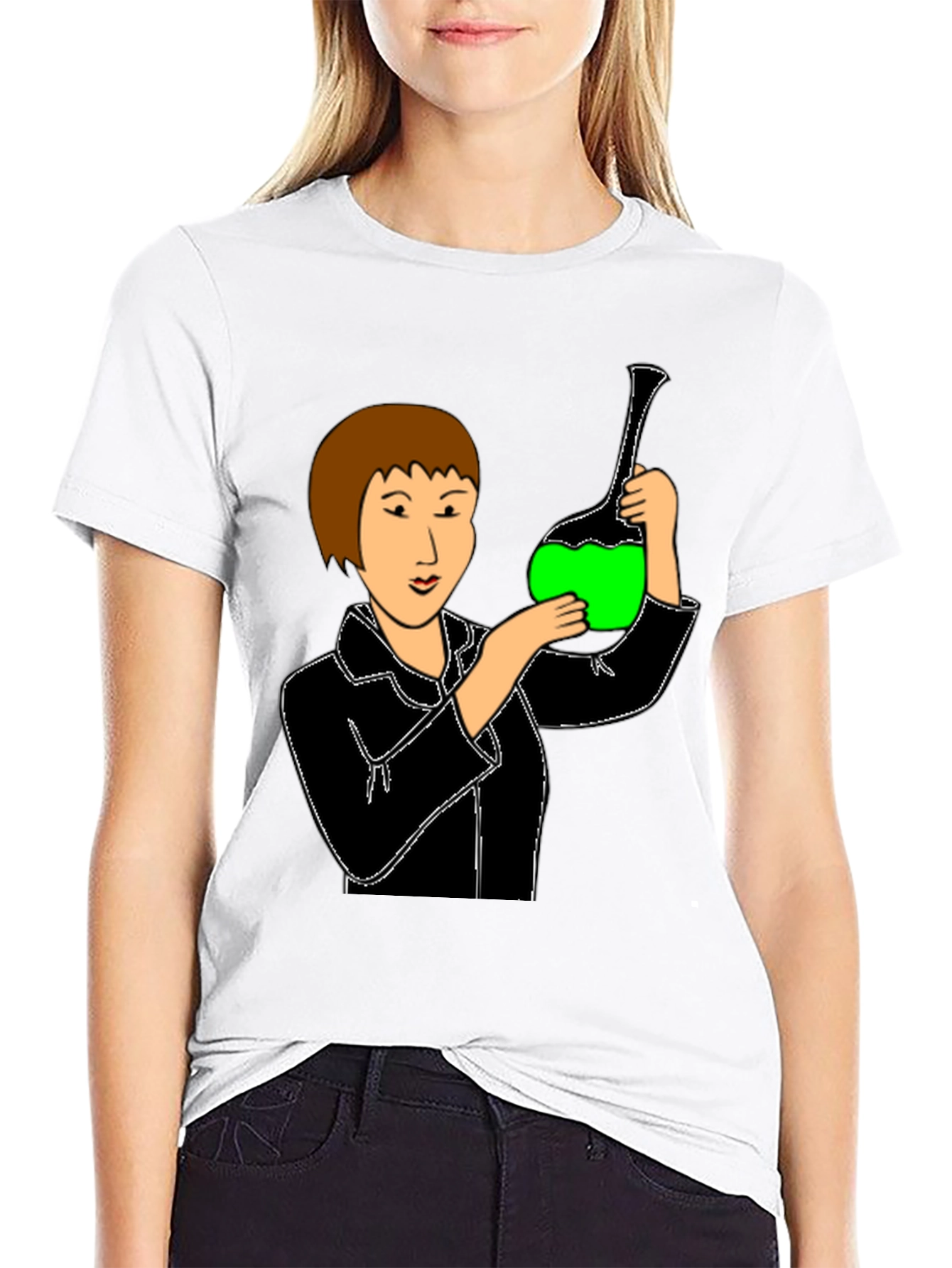 Scientist Graphic T-Shirt - Unisex Black Tee