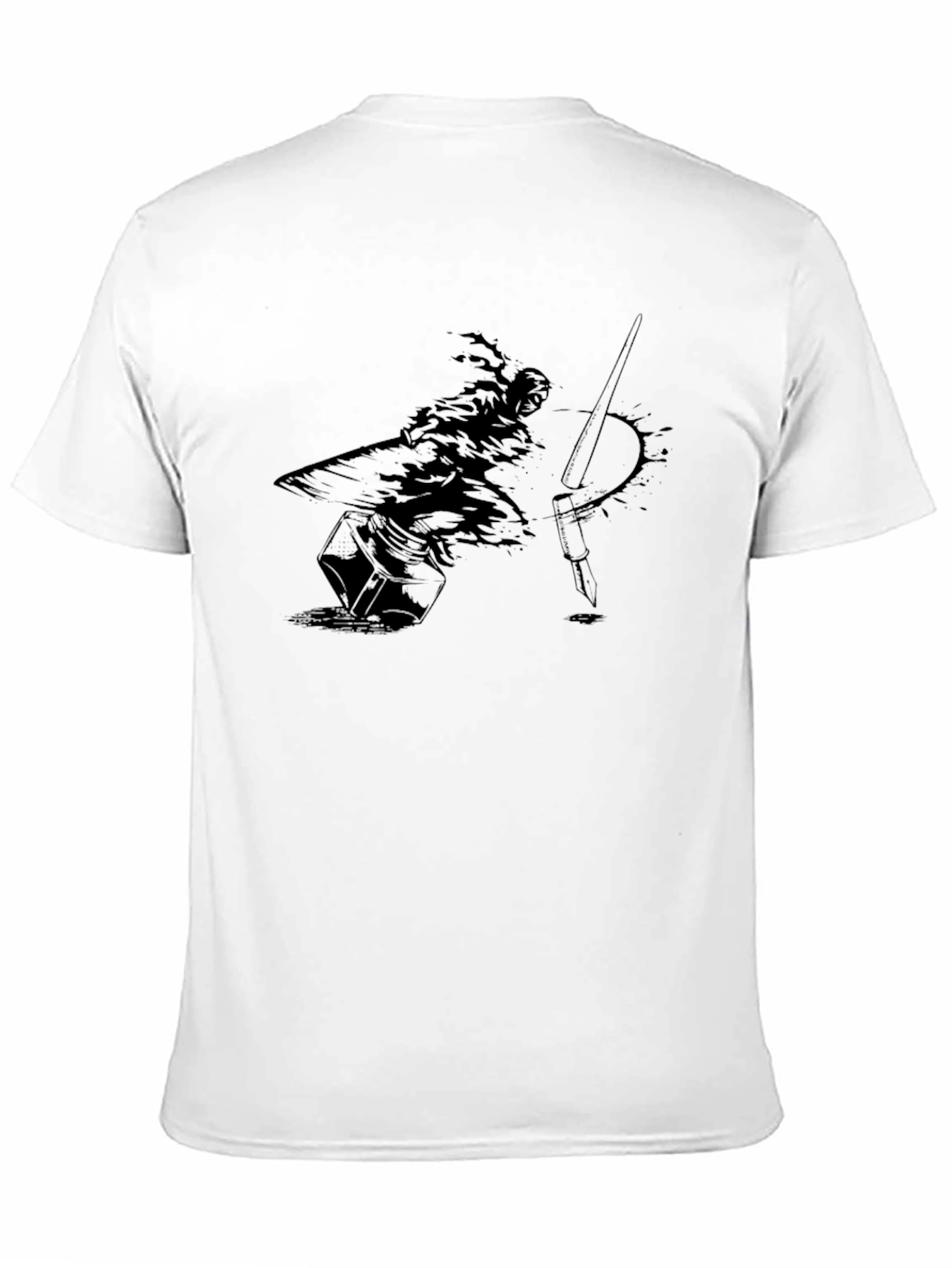 Ink Artist Graphic T-Shirt - Black Cotton Tee