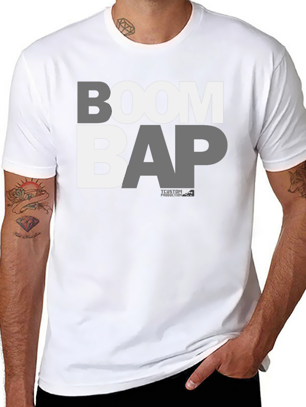Boom Bap Graphic Tee - Classic Hip Hop Style