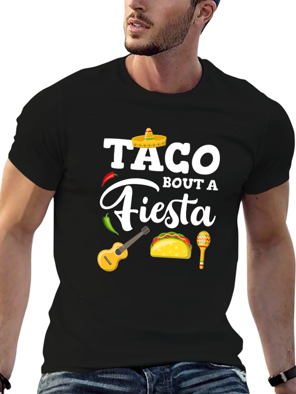 Taco Bout A Fiesta Graphic T-Shirt
