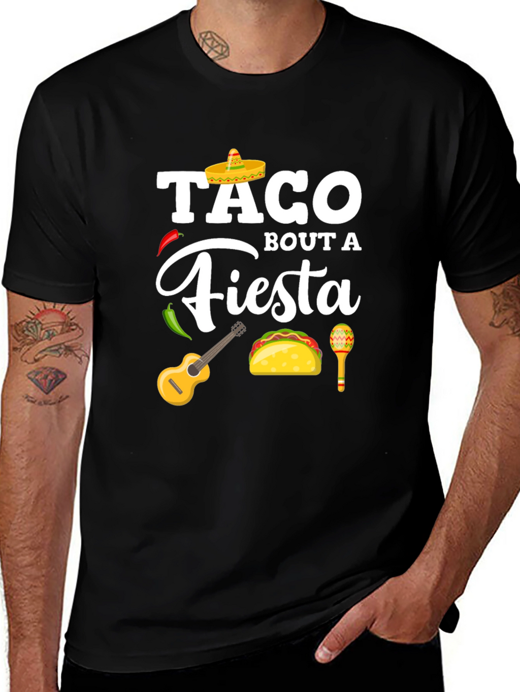 Taco Bout A Fiesta Graphic T-Shirt