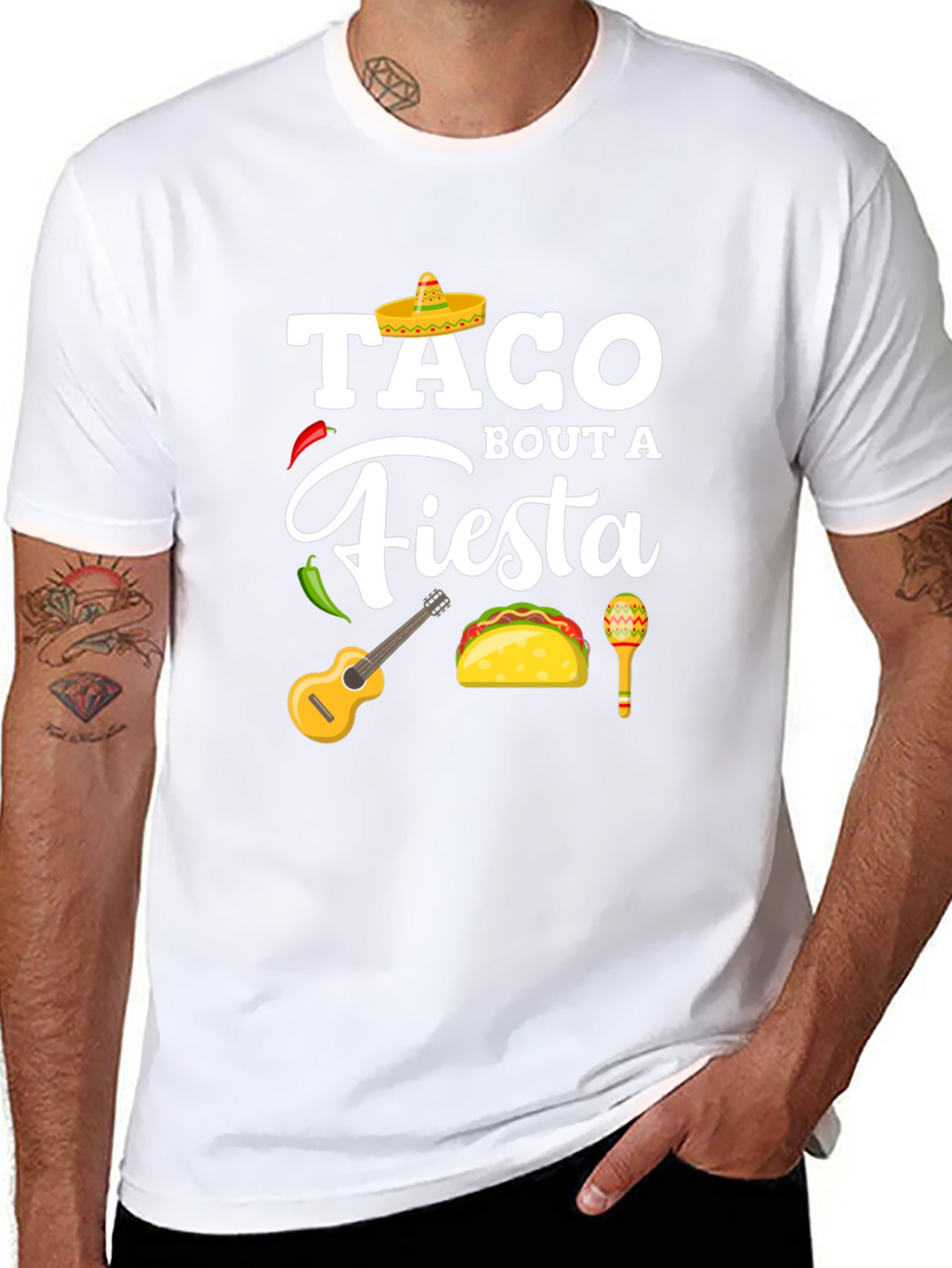Taco Bout A Fiesta Graphic T-Shirt