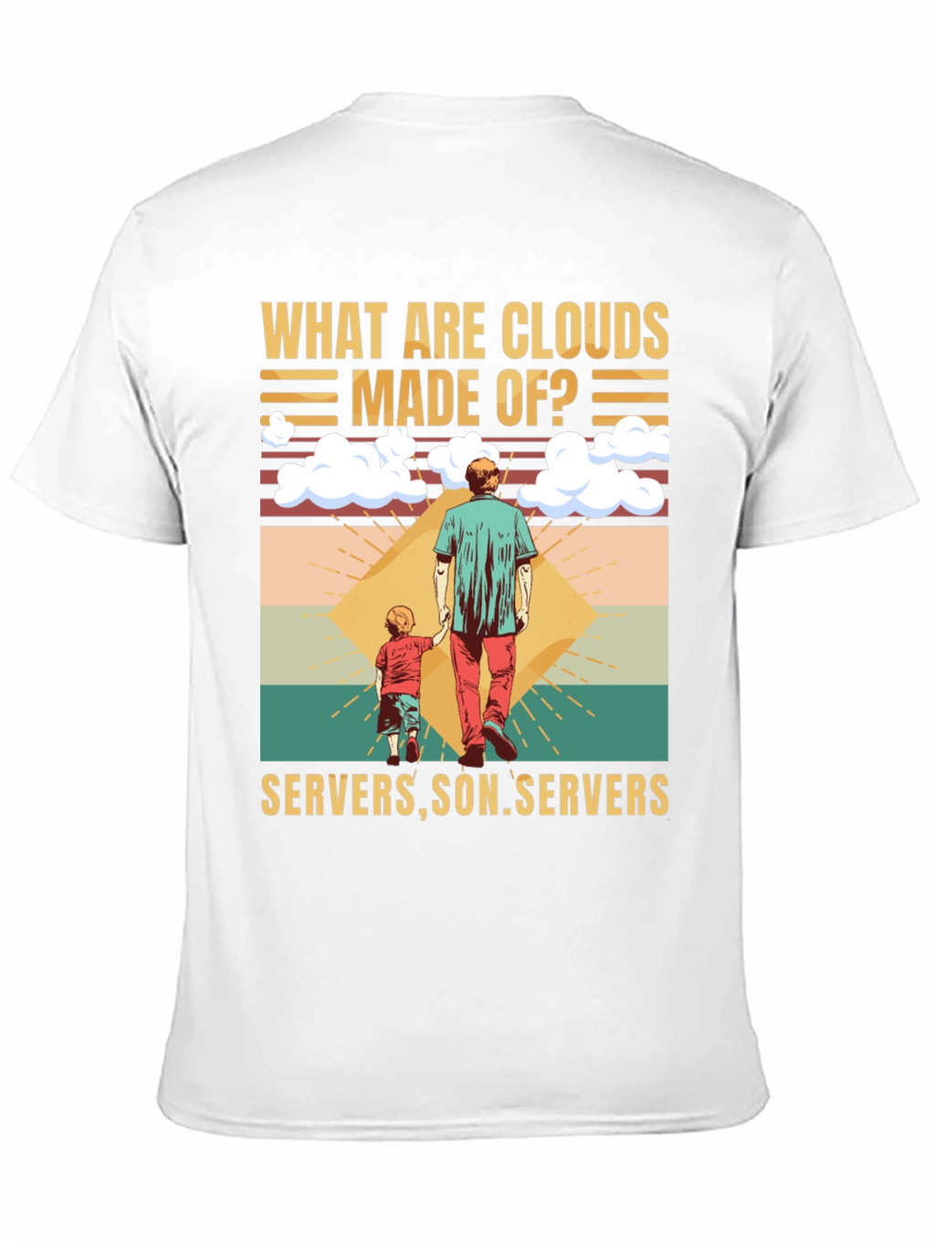 Clouds Made Of Servers T-Shirt
