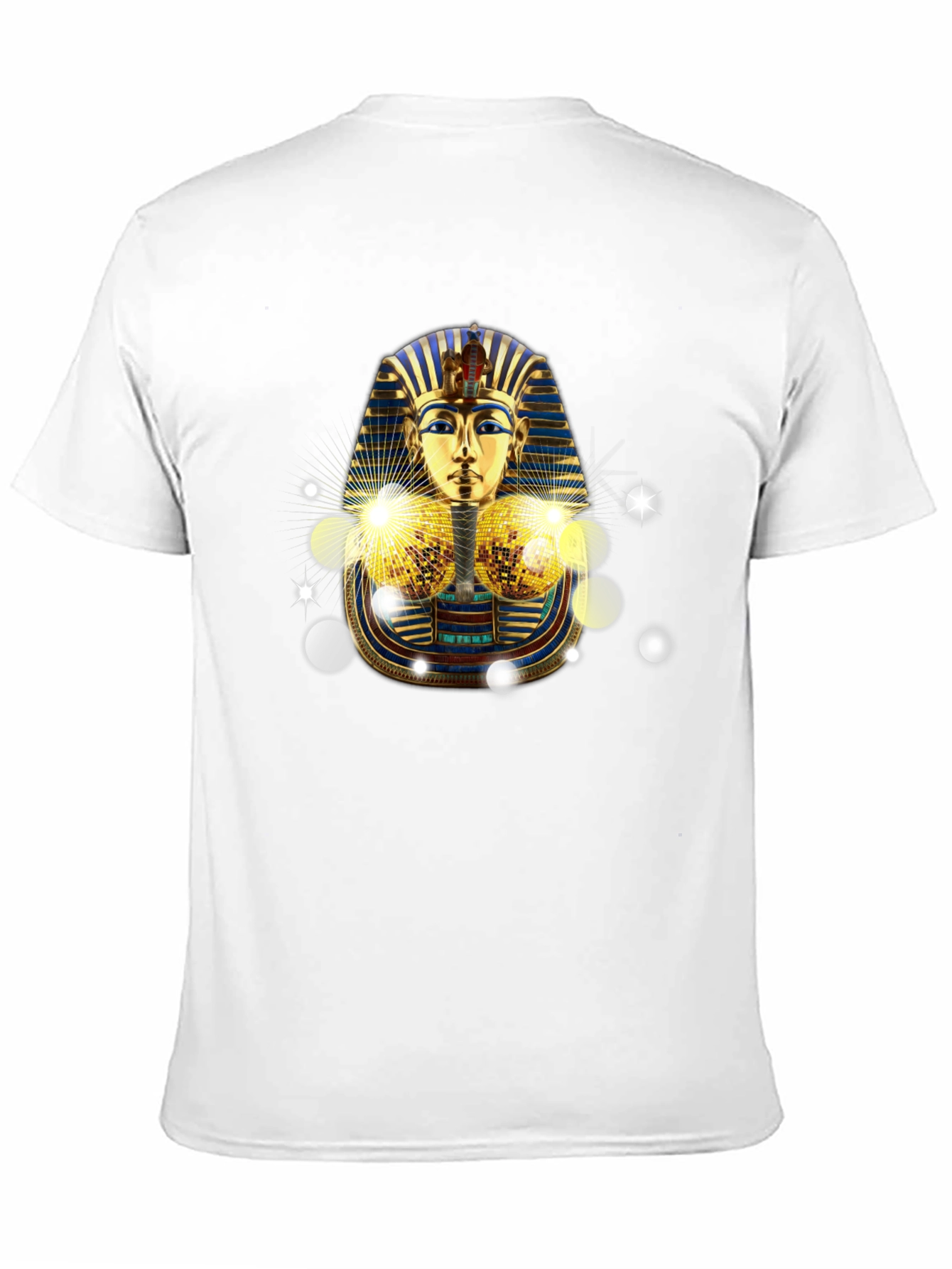 Egyptian Pharaoh T-Shirt - Golden Tut Design
