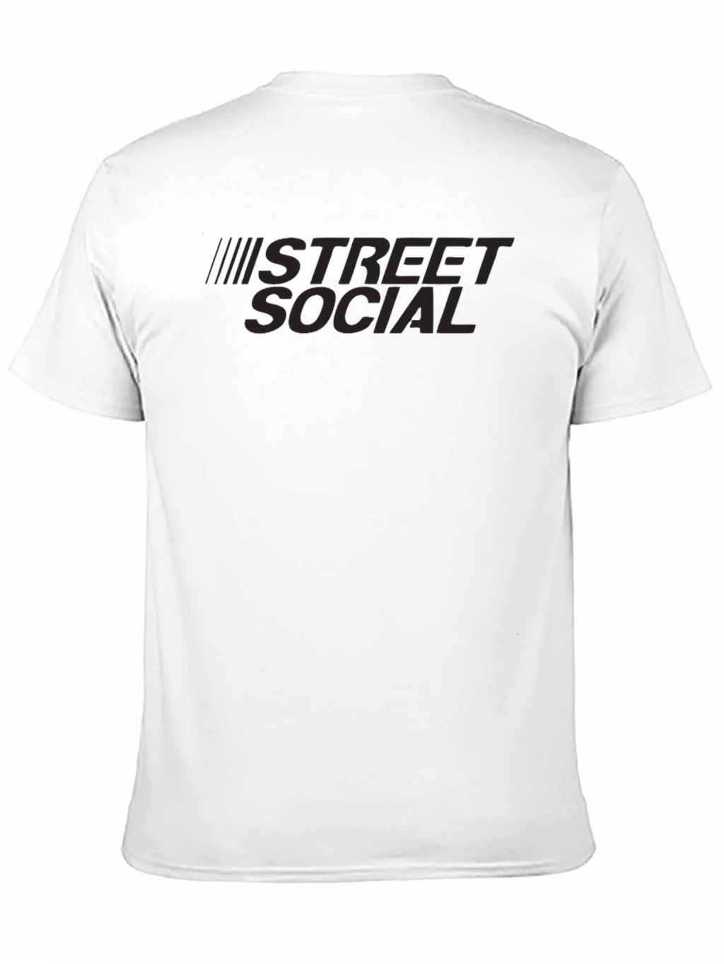 Street Social Black Graphic T-Shirt