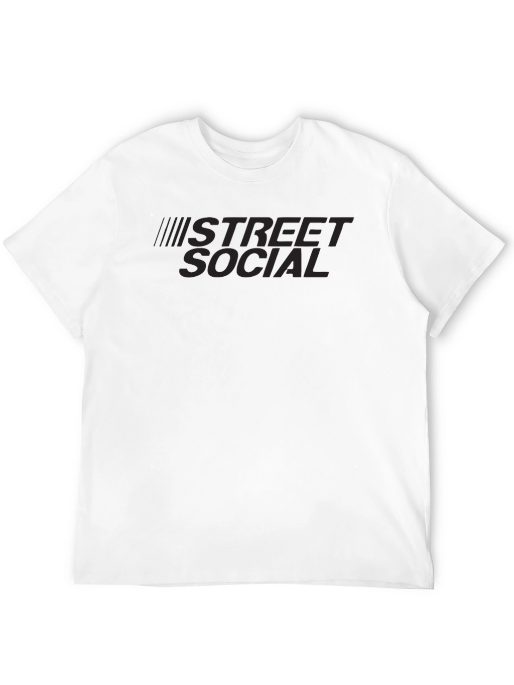 Street Social Black Graphic T-Shirt