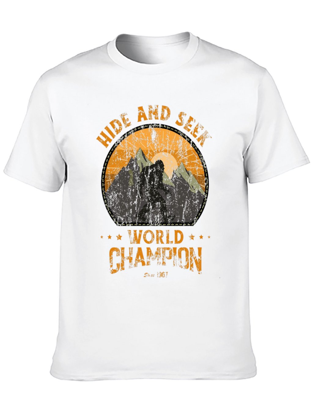 Hide and Seek World Champion Bigfoot T-Shirt