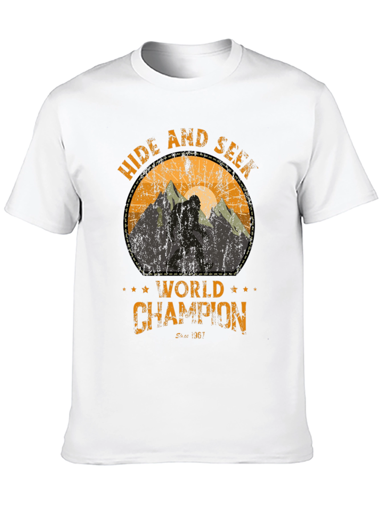 Hide and Seek World Champion Bigfoot T-Shirt