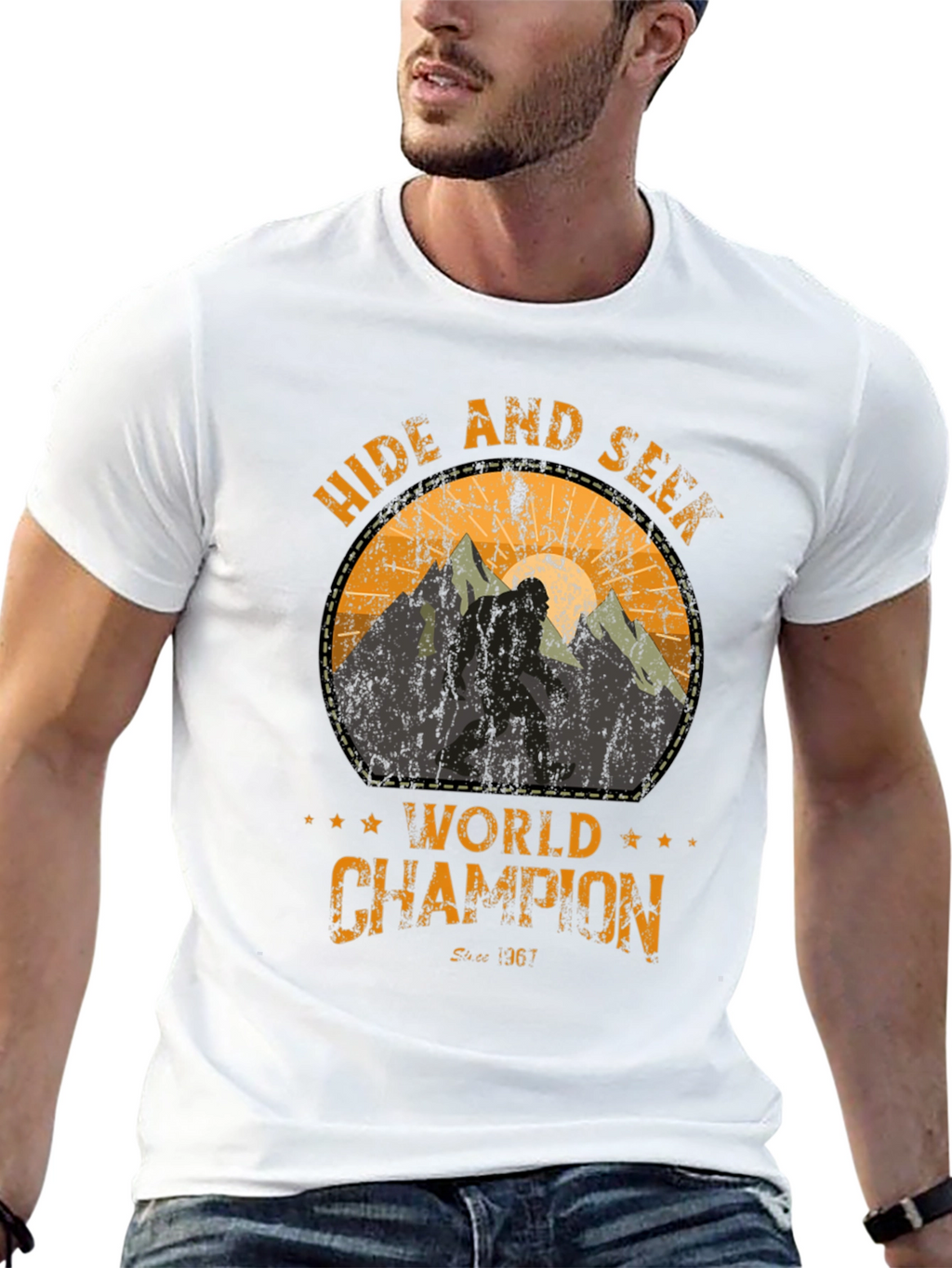 Hide and Seek World Champion Bigfoot T-Shirt