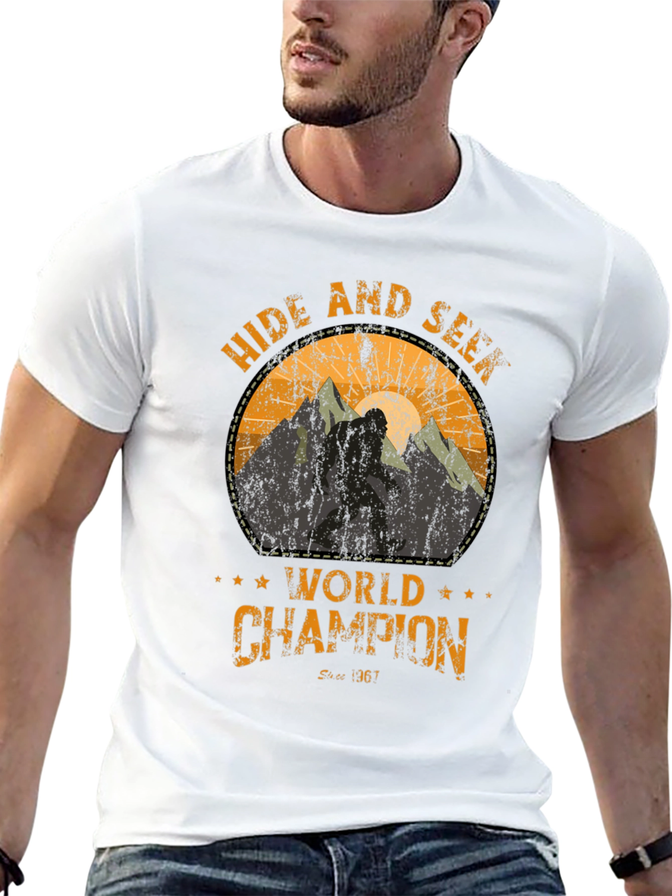 Hide and Seek World Champion Bigfoot T-Shirt