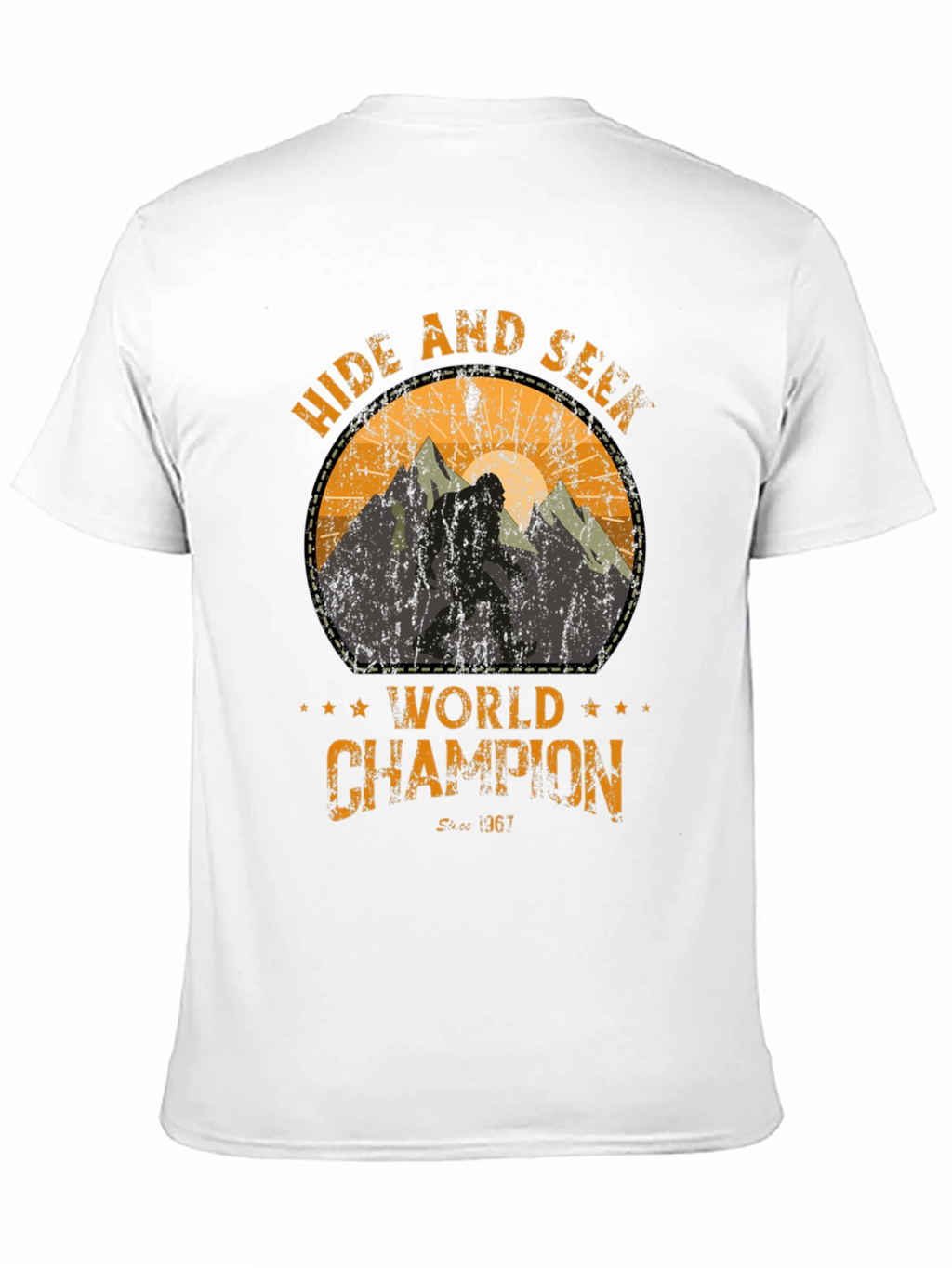 Hide and Seek World Champion Bigfoot T-Shirt