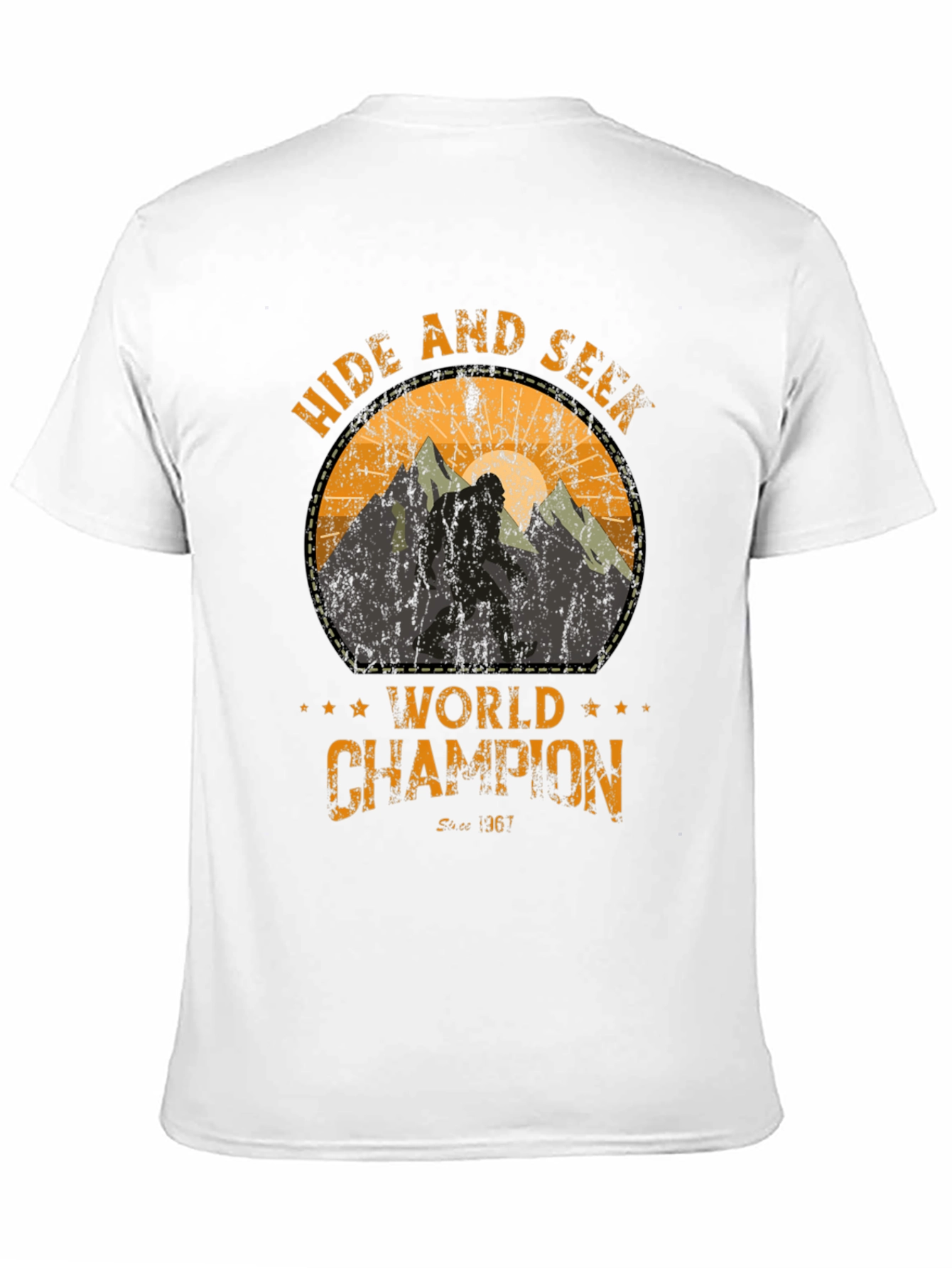 Hide and Seek World Champion Bigfoot T-Shirt