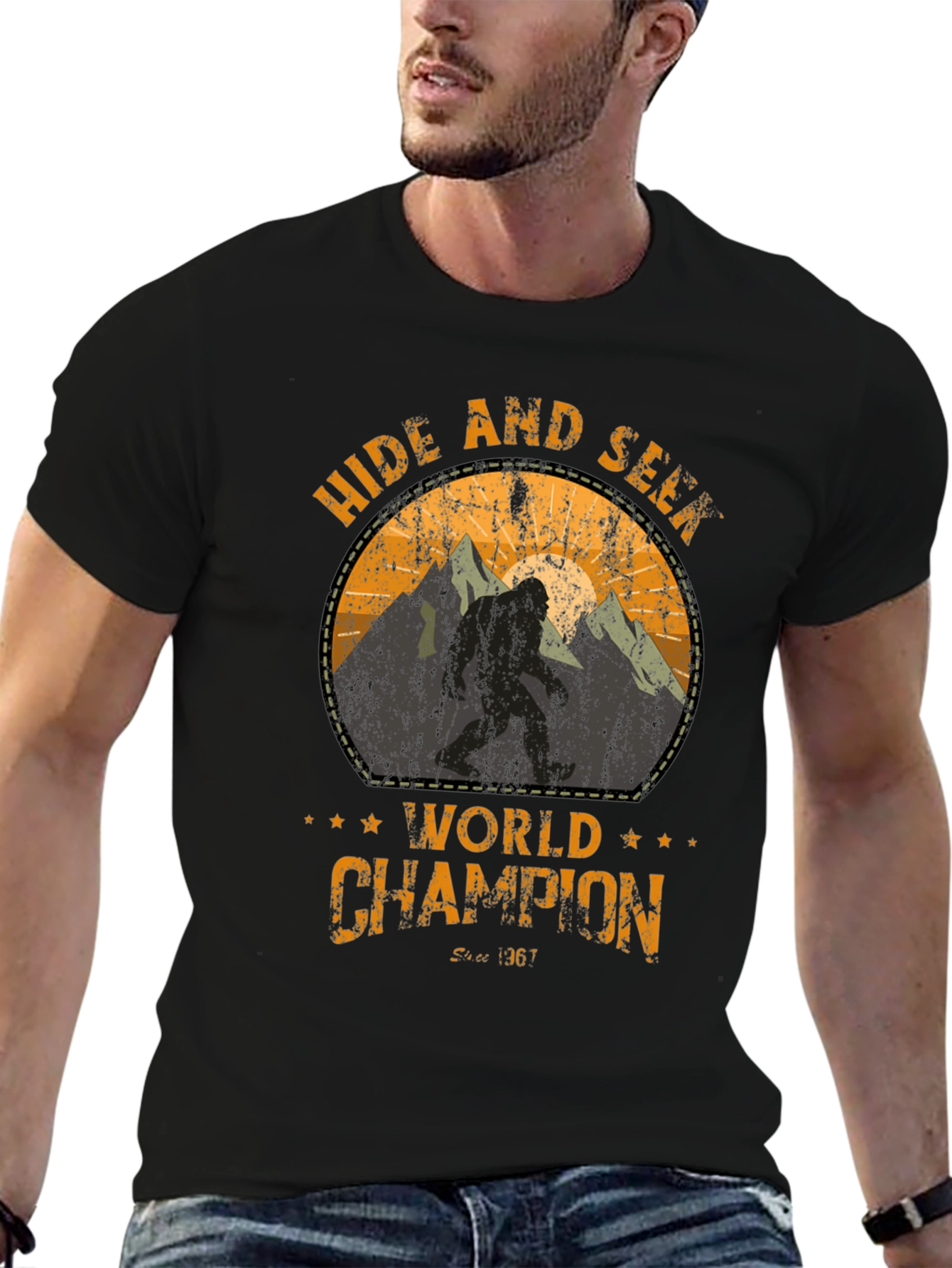Hide and Seek World Champion Bigfoot T-Shirt