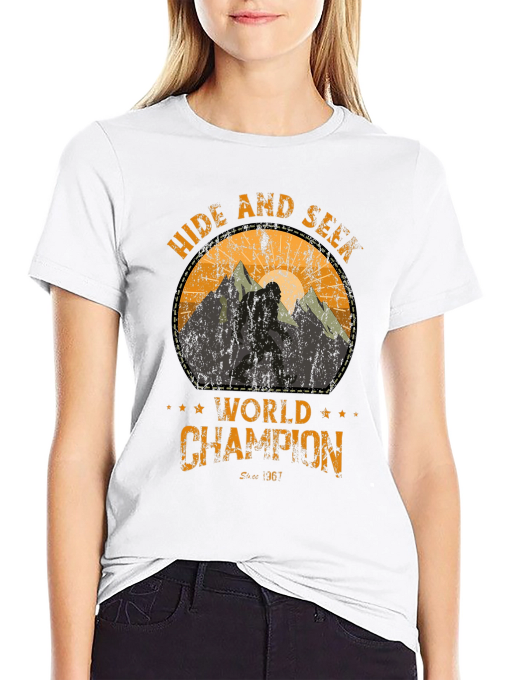 Hide and Seek World Champion Bigfoot T-Shirt