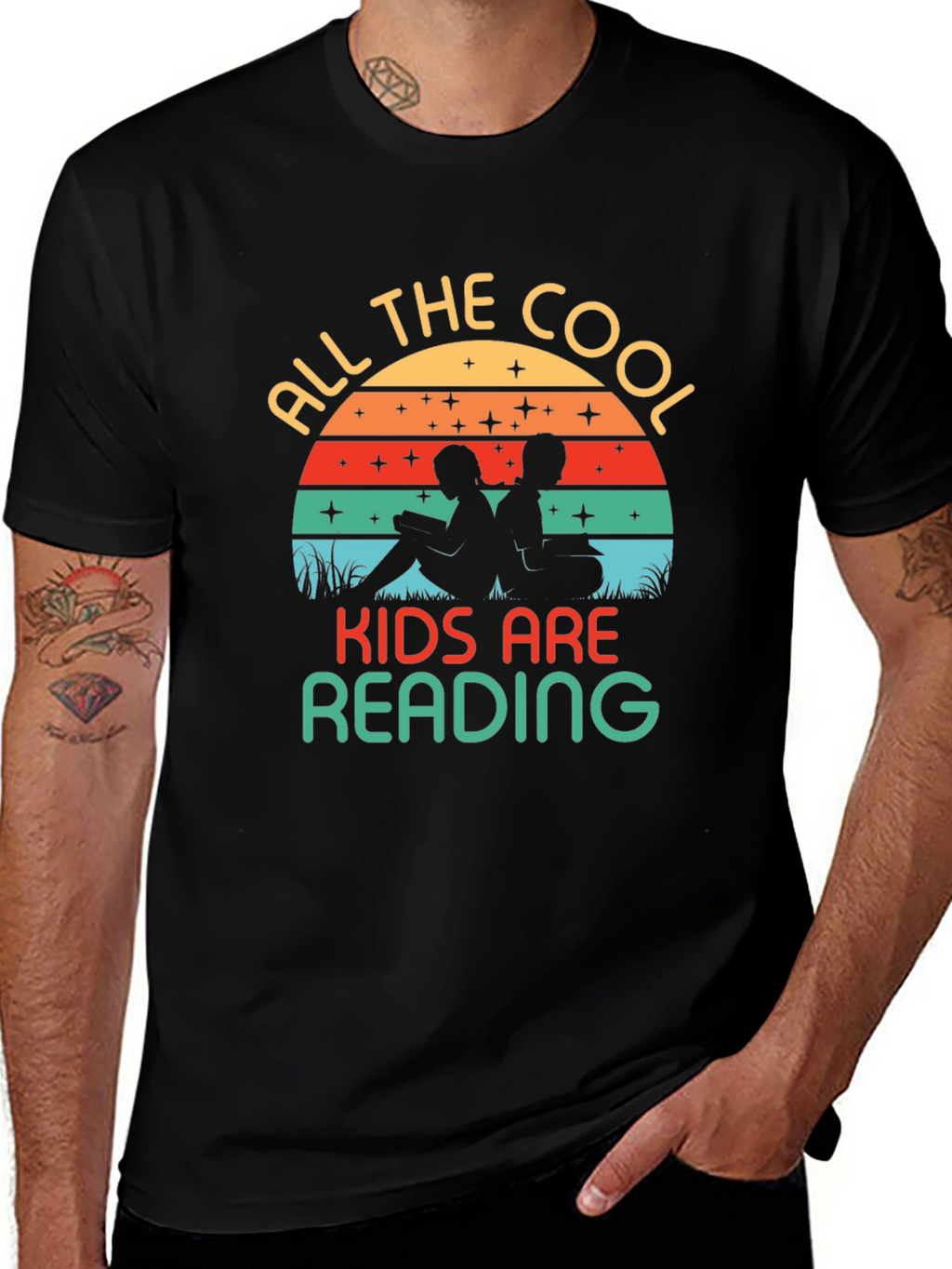 Cool Kids Reading T-Shirt