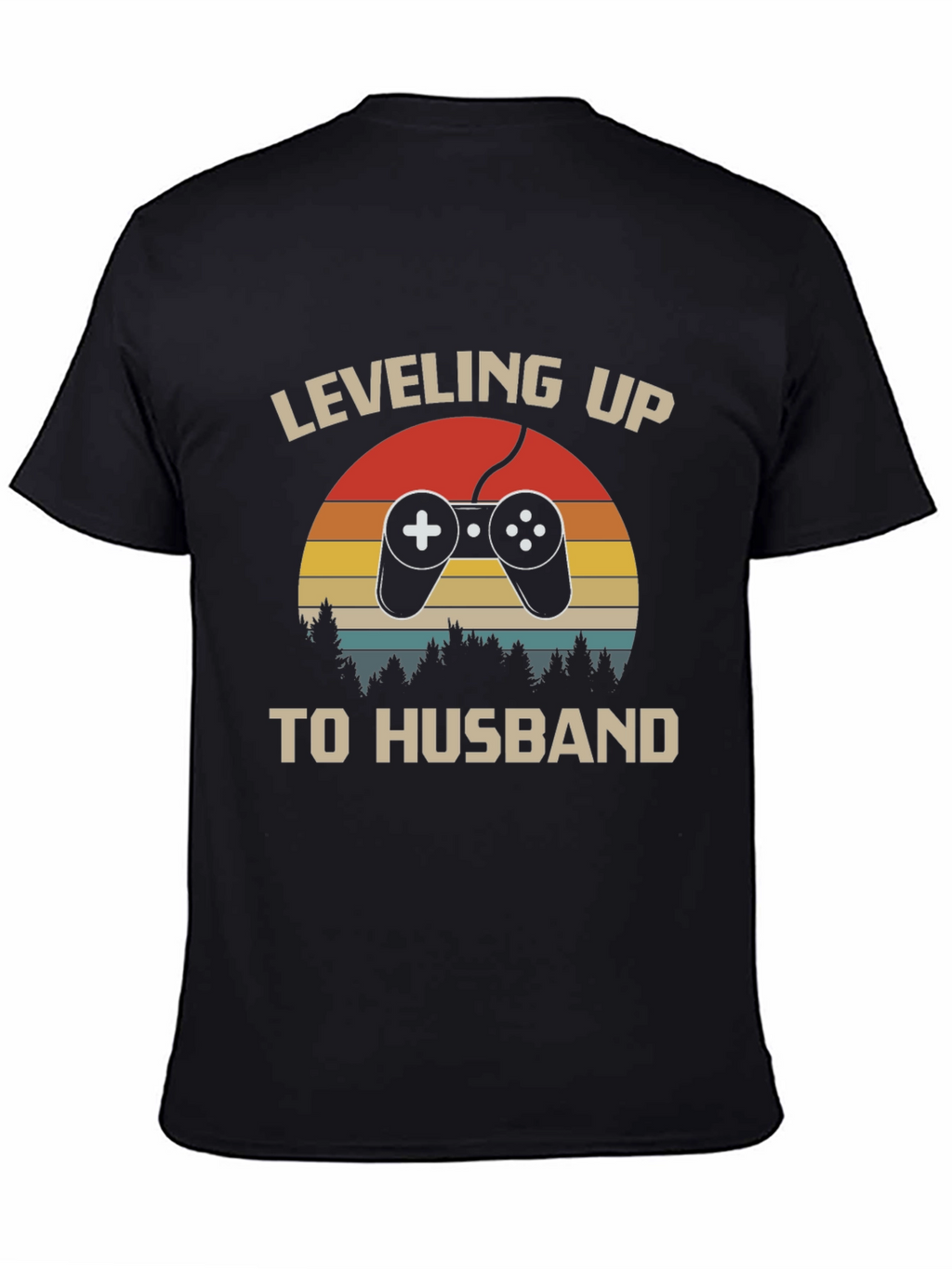 Leveling Up to Husband Graphic T-Shirt