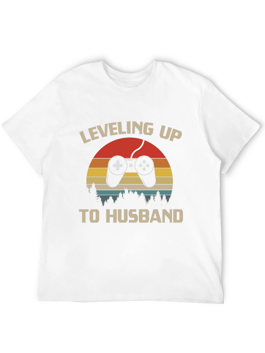 Leveling Up to Husband Graphic T-Shirt