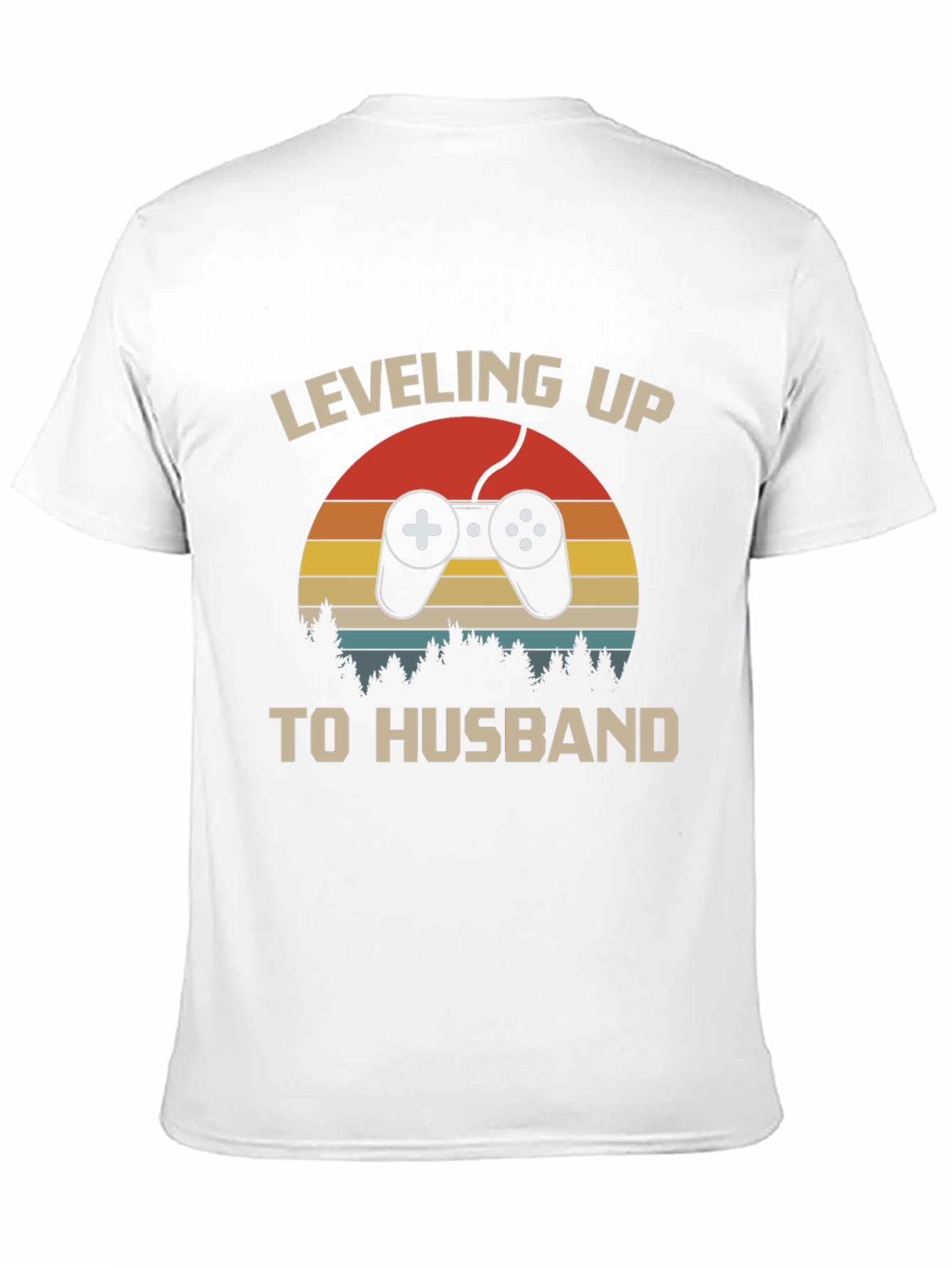 Leveling Up to Husband Graphic T-Shirt