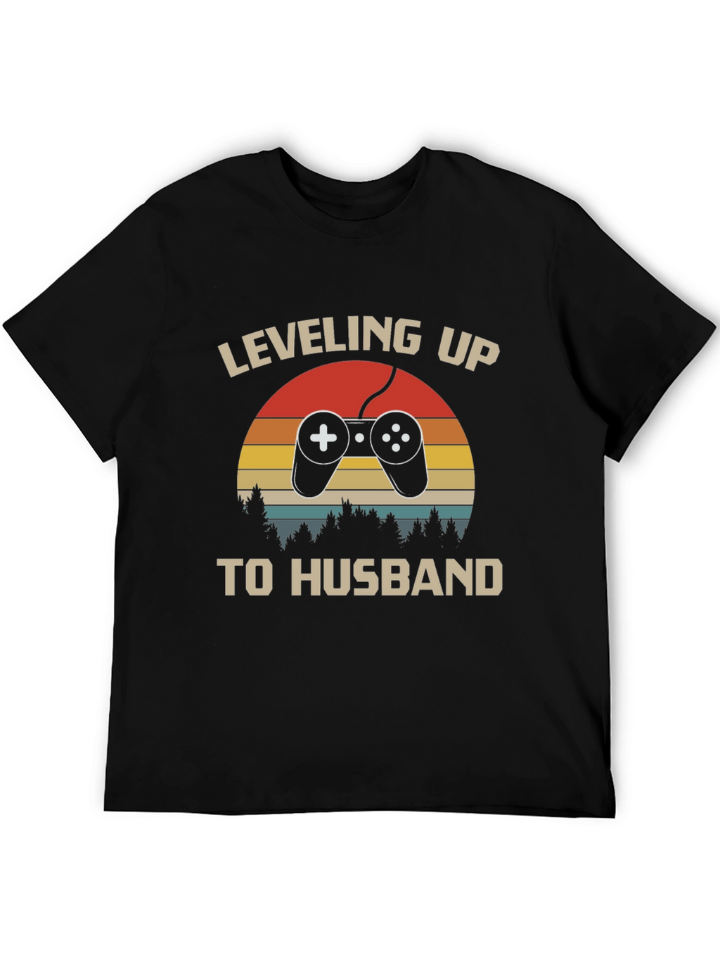 Leveling Up to Husband Graphic T-Shirt